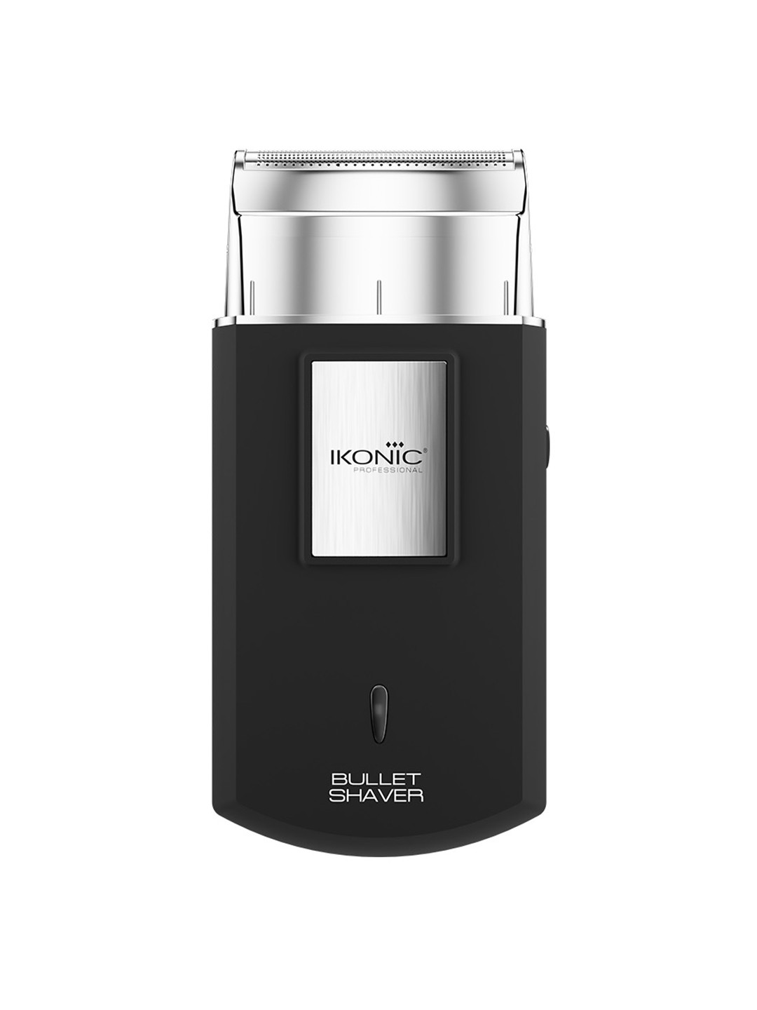 Ikonic Men Bullet Shaver with Powerfull Motor & Extended Battery Life Upto 45 Mins - Black