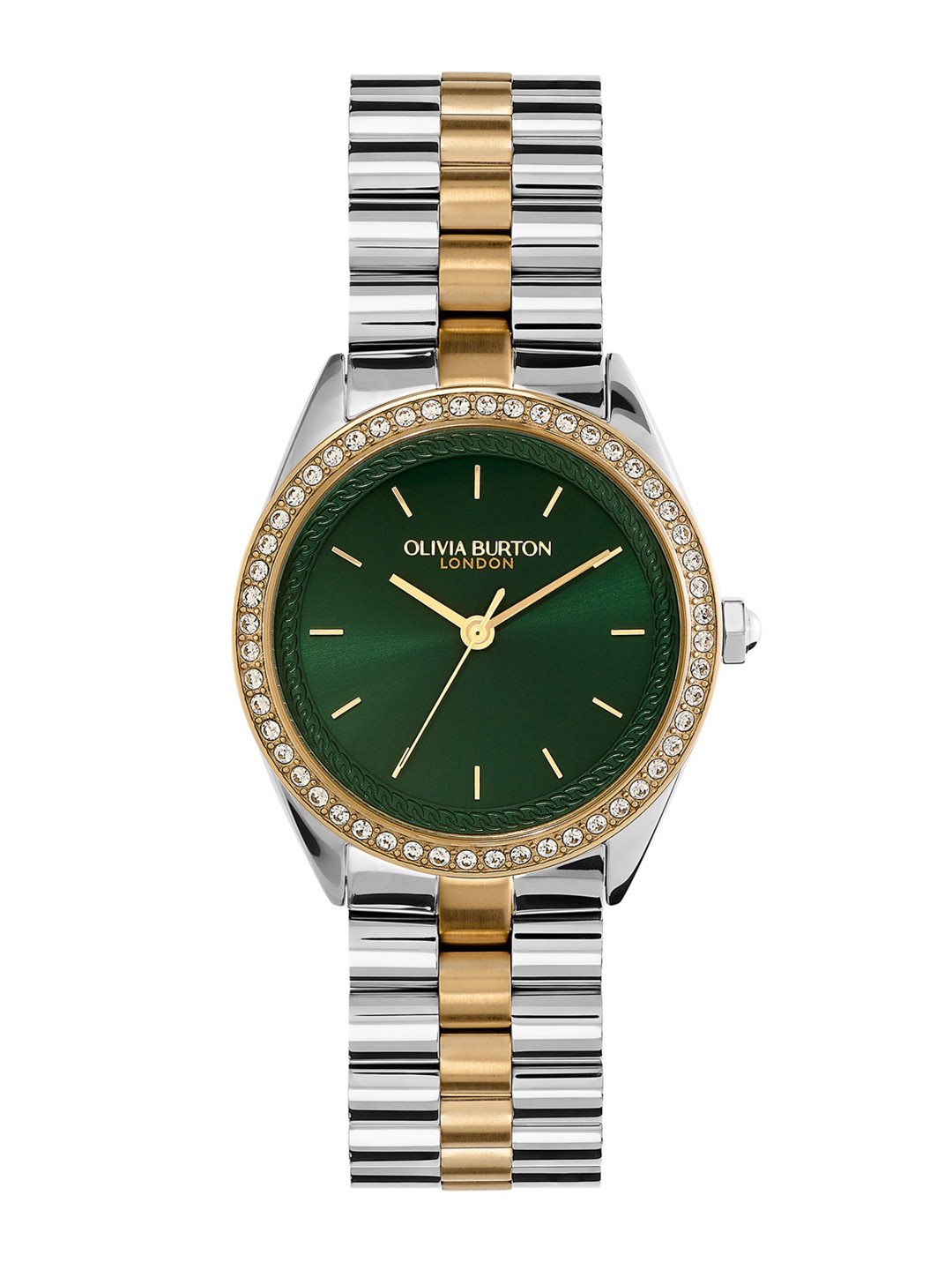 Olivia Burton Women Bejewelled Embellished Analogue Watch 24000137