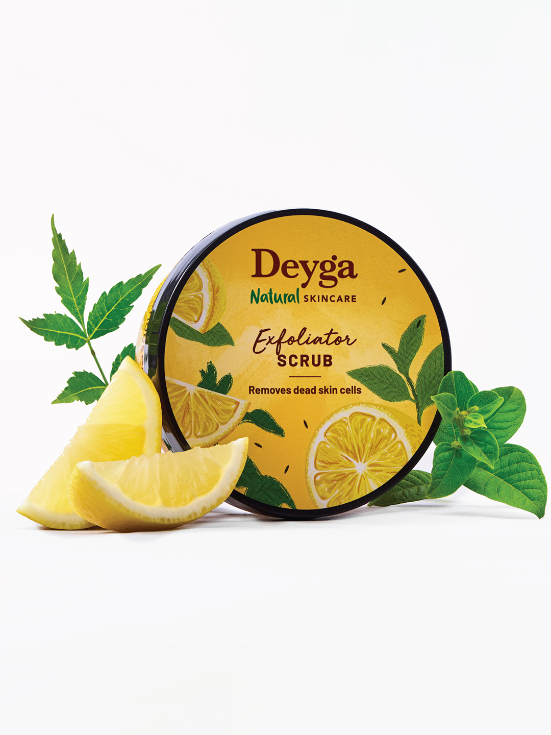 Deyga Organics Exfoliator Scrub For Face & Body - 50 g