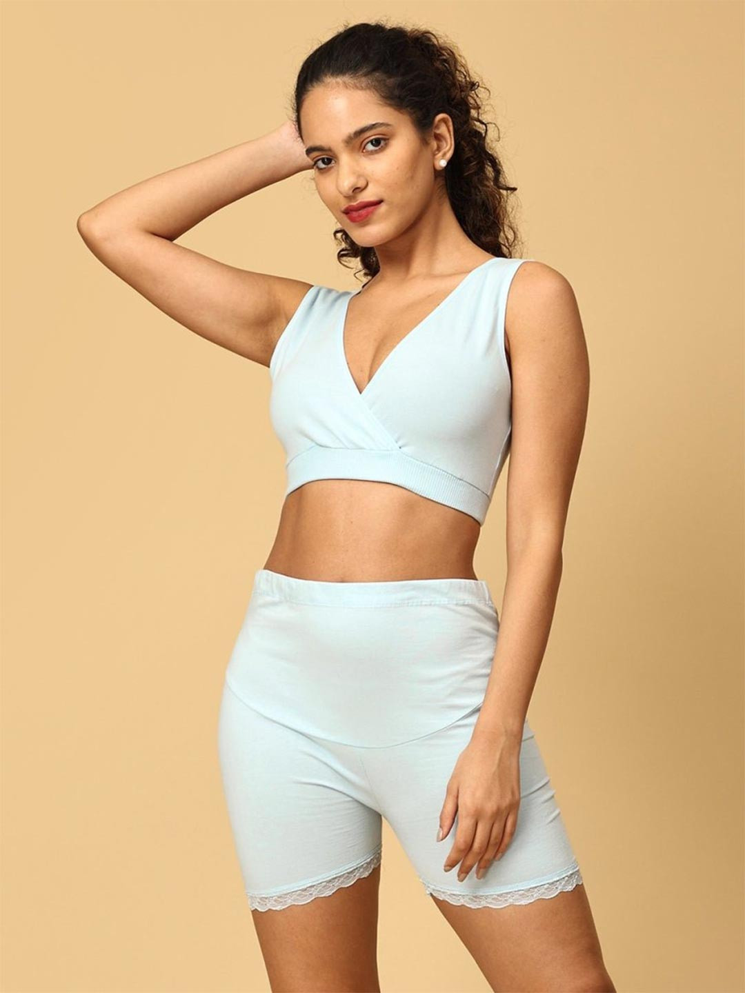 The Mom Store Cotton Full Coverage Nursing Sleep Full Coverage Maternity Bra