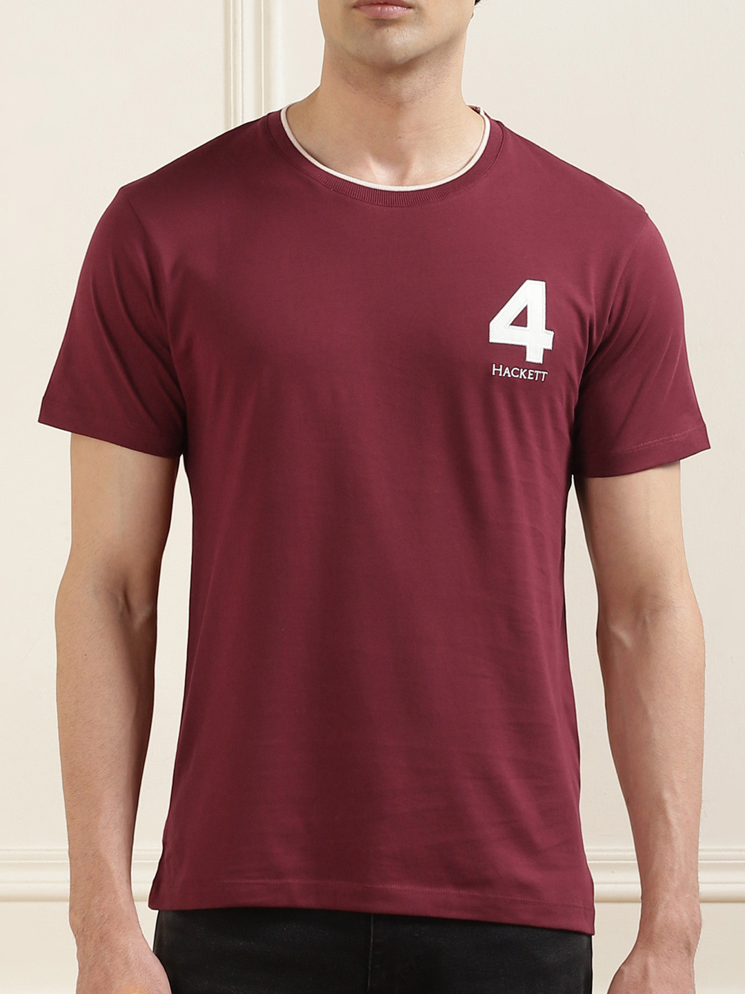 HACKETT LONDON Men Applique T-shirt