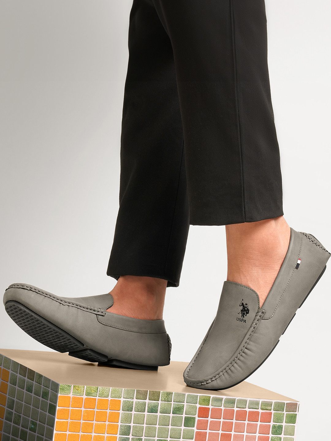 U.S. Polo Assn. Men Signature Tape PU Loafers