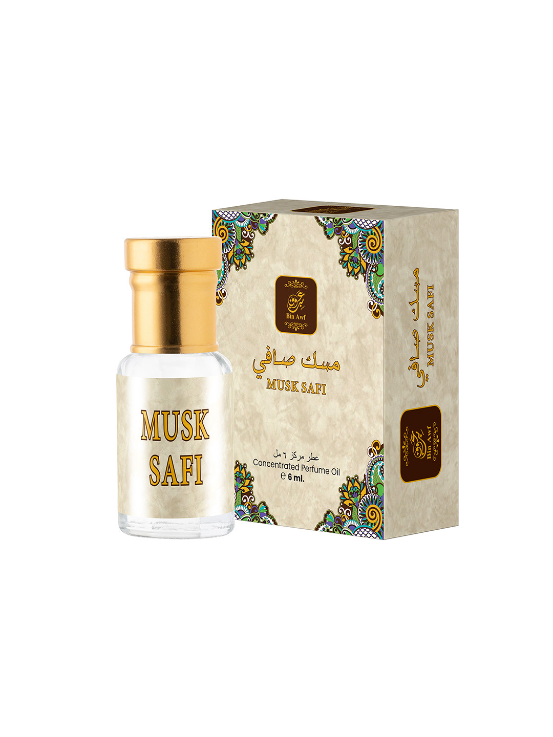 BinAwf Musk Safi Long Lasting Premium Attar - 6 ml