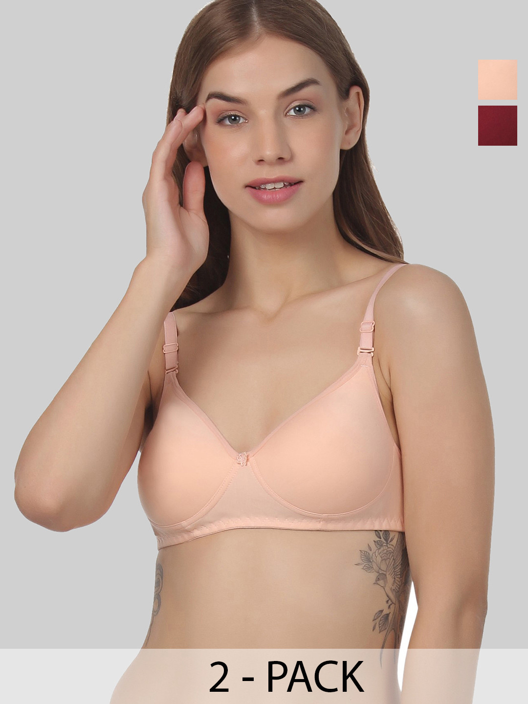 Designer Bugs Bra Medium Coverage Lightly Padded