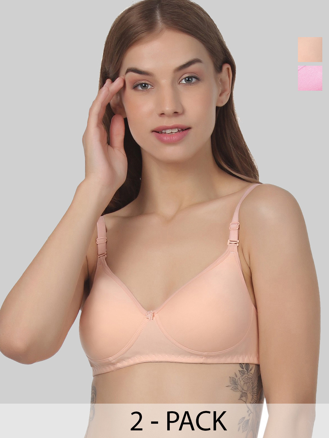 Designer Bugs Bra Medium Coverage Lightly Padded