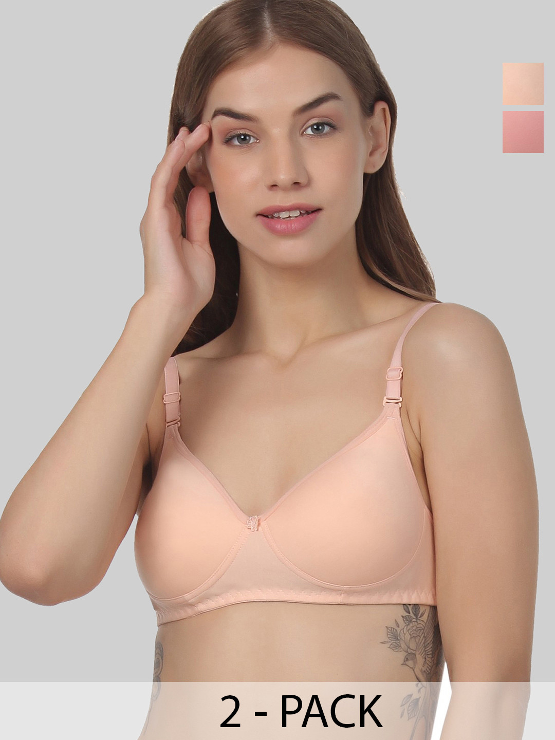 Designer Bugs Bra Medium Coverage Lightly Padded