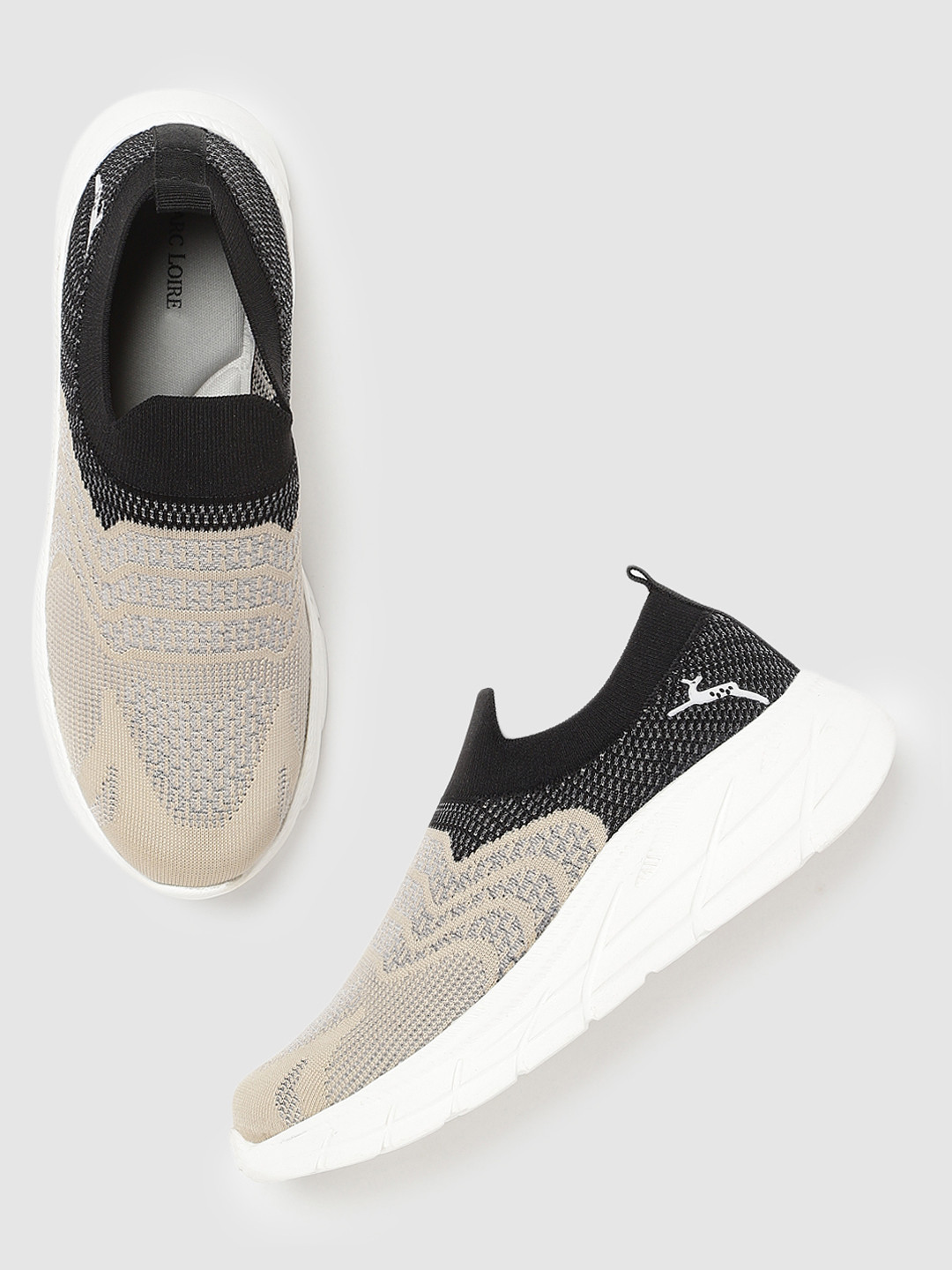 Marc Loire Women Woven Design Slip-On Sneakers