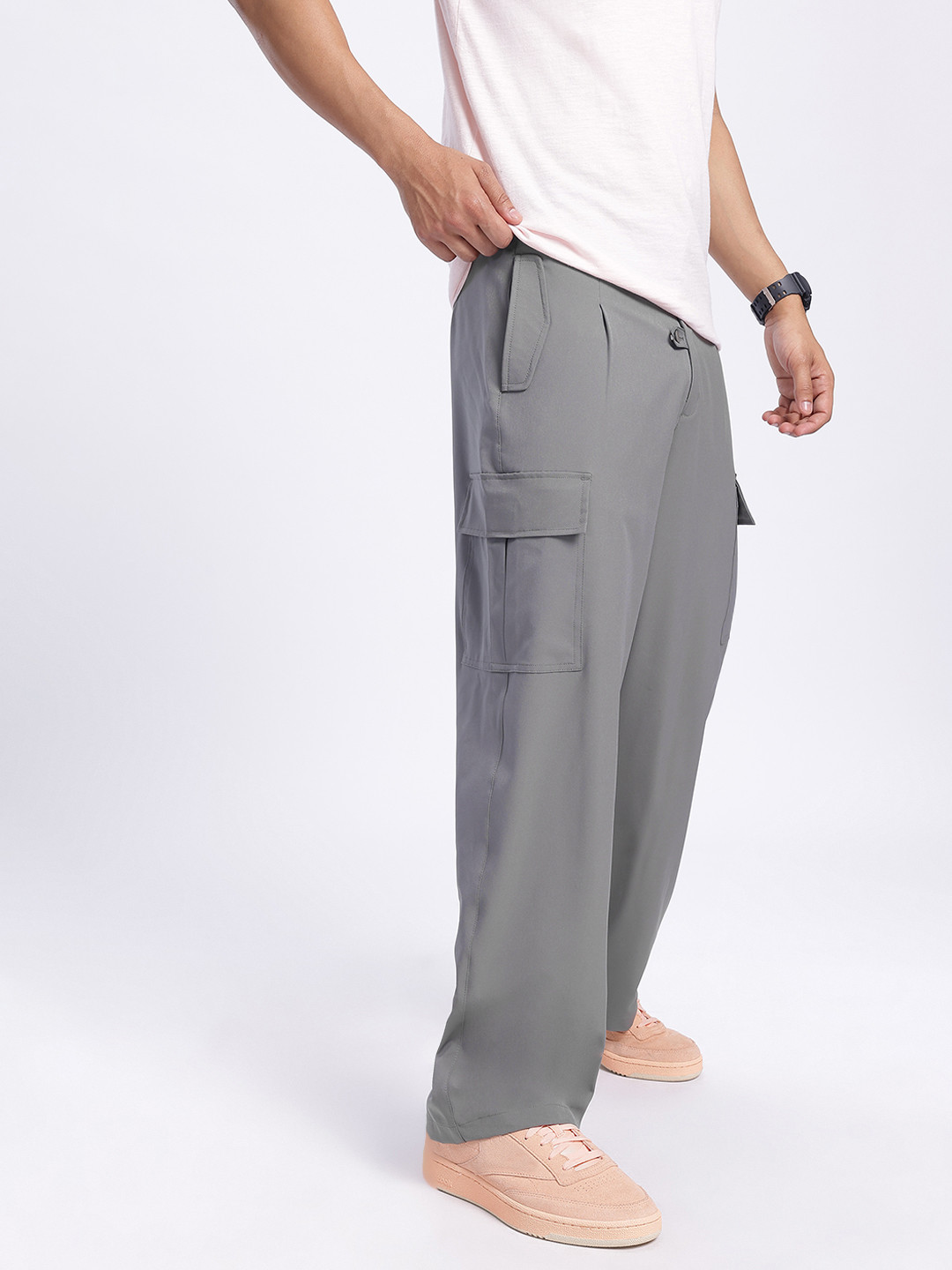Kook N Keech Men Tapered Fit Cargos