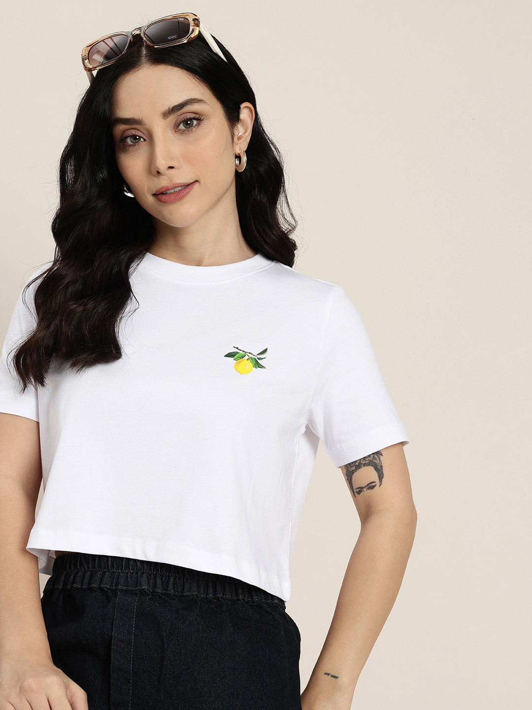 HERE&NOW Fruit Frollic Pure Cotton Boxy T-shirt