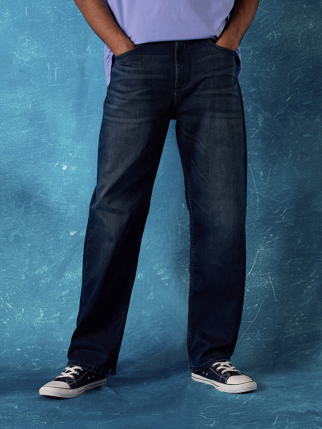 Flying Machine Men Light Fade Stretchable Jeans