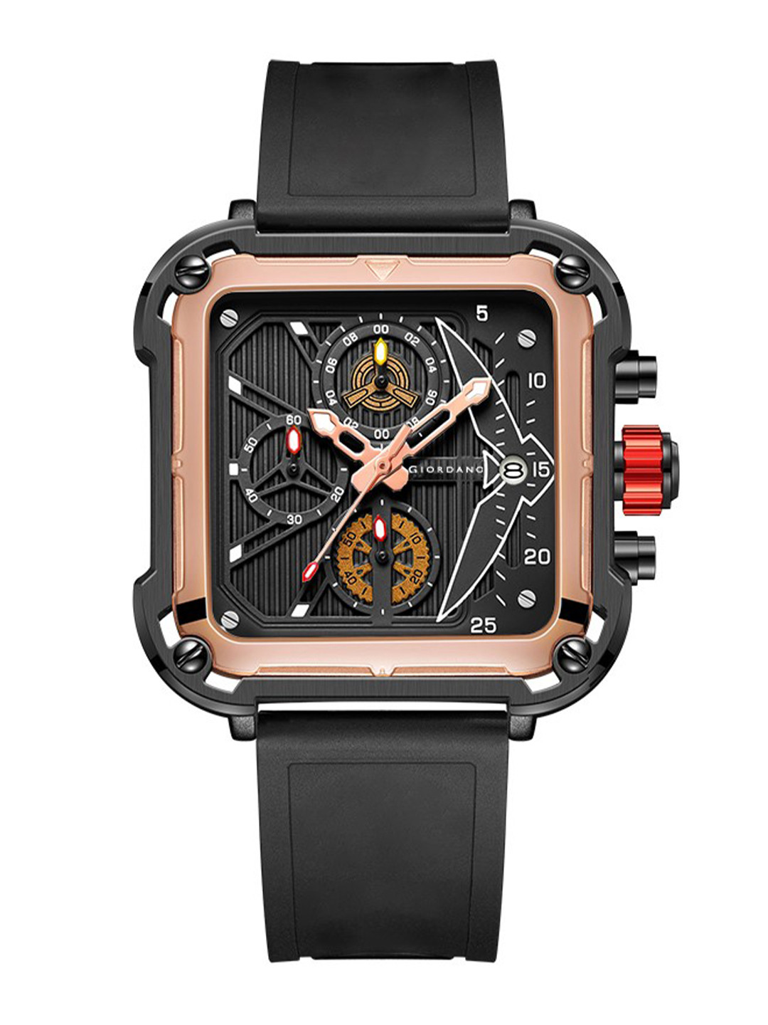 GIORDANO Men Dial & Straps Analogue Multifunction Watch GZ-50099-03