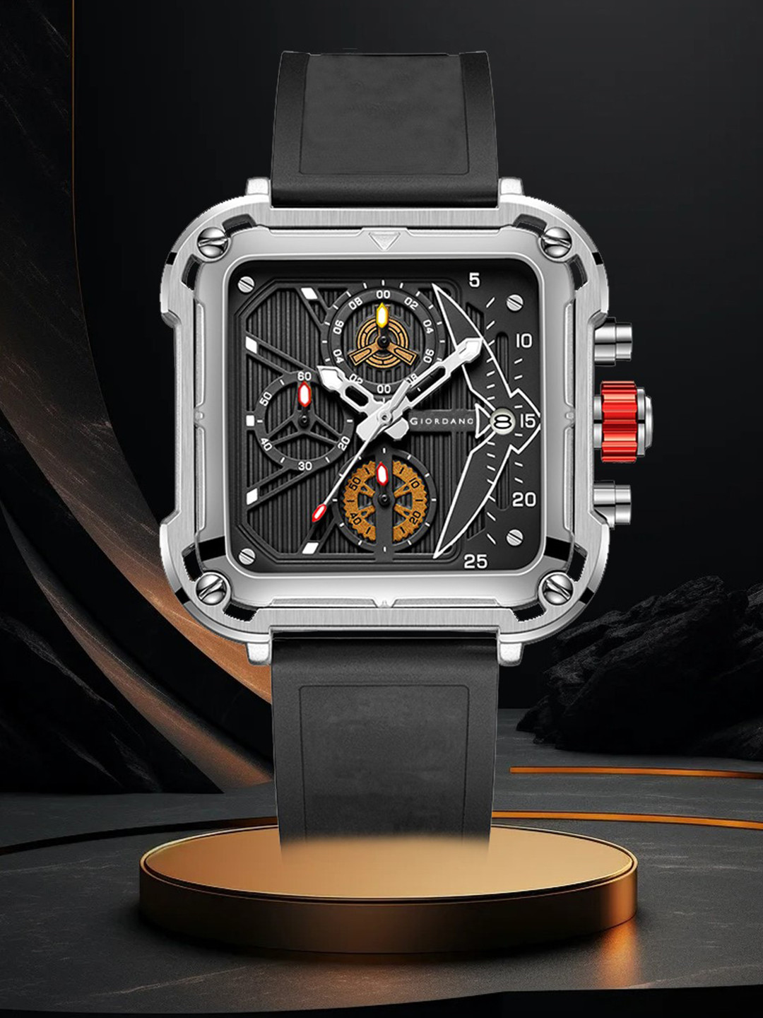 GIORDANO Men Dial & Straps Analogue Watch GZ-50099-02