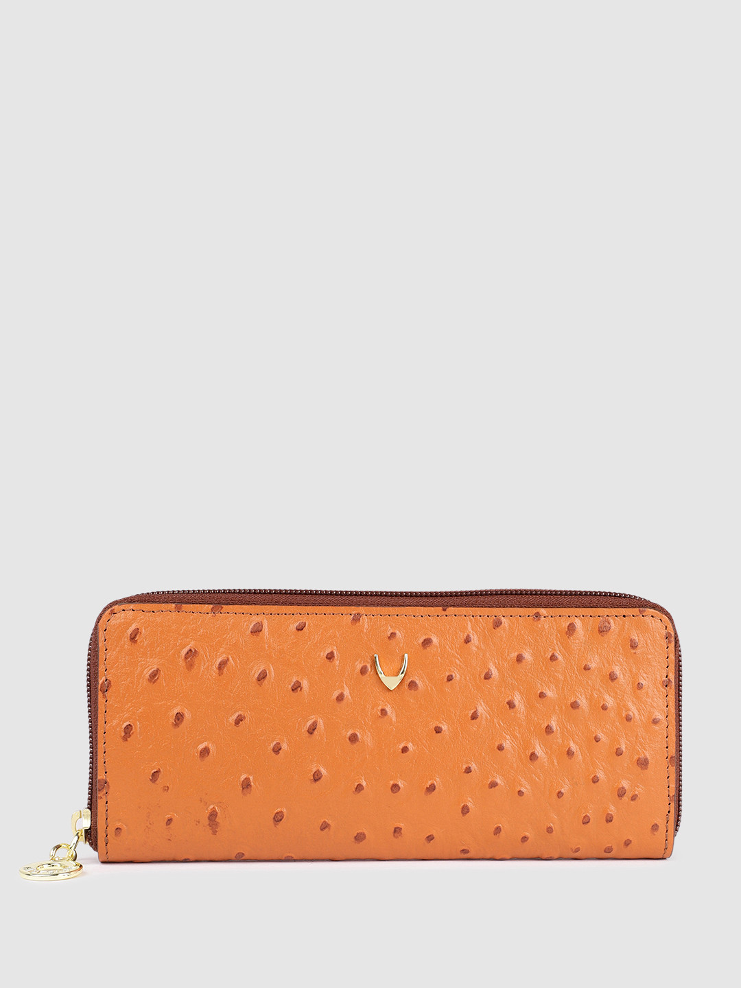 Hidesign Women Textured Leather Zip Around Wallet