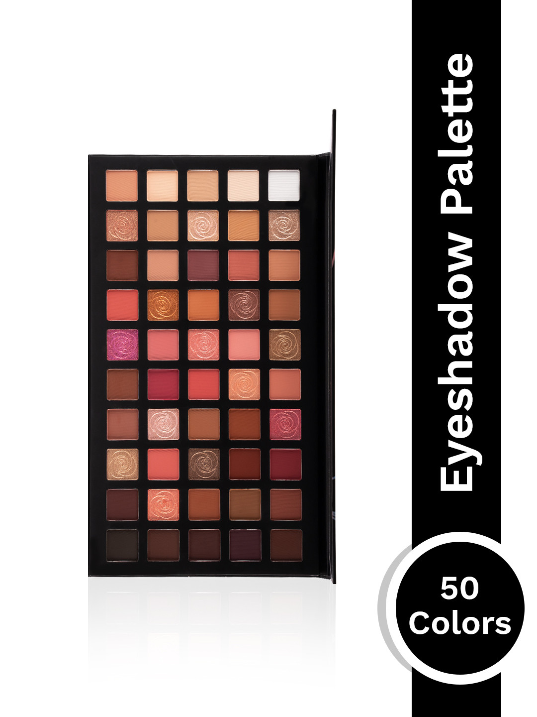 PAC Rock & Rose Eyeshadow Palette - 50 Colors