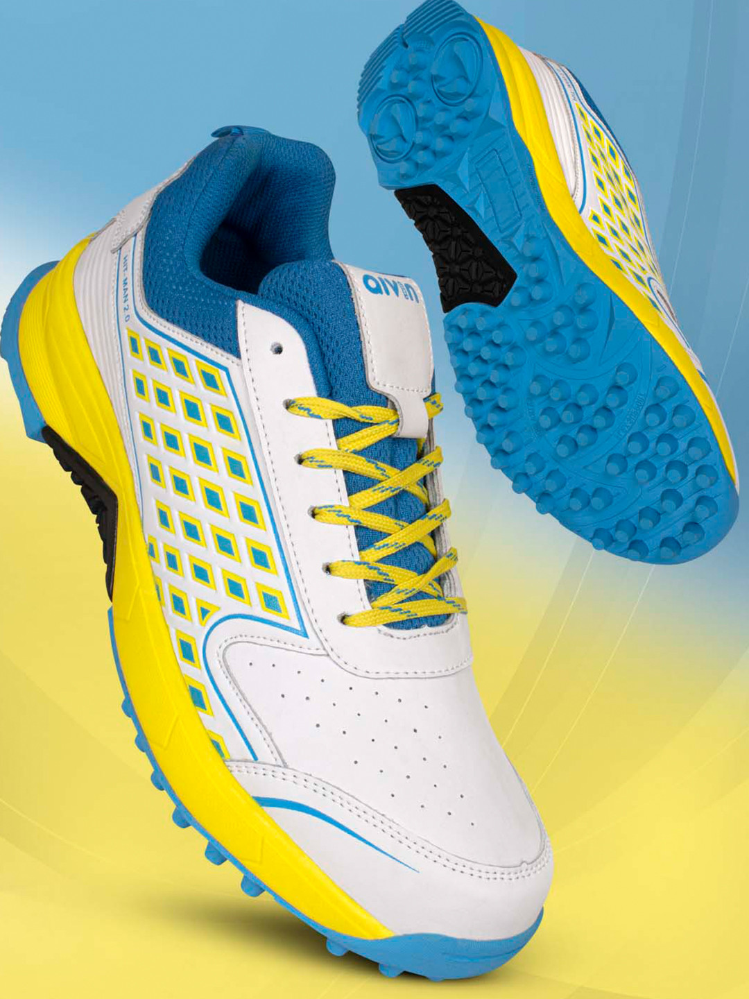 Aivin Men hit-man 2.0 Lace-Ups Cricket Shoes