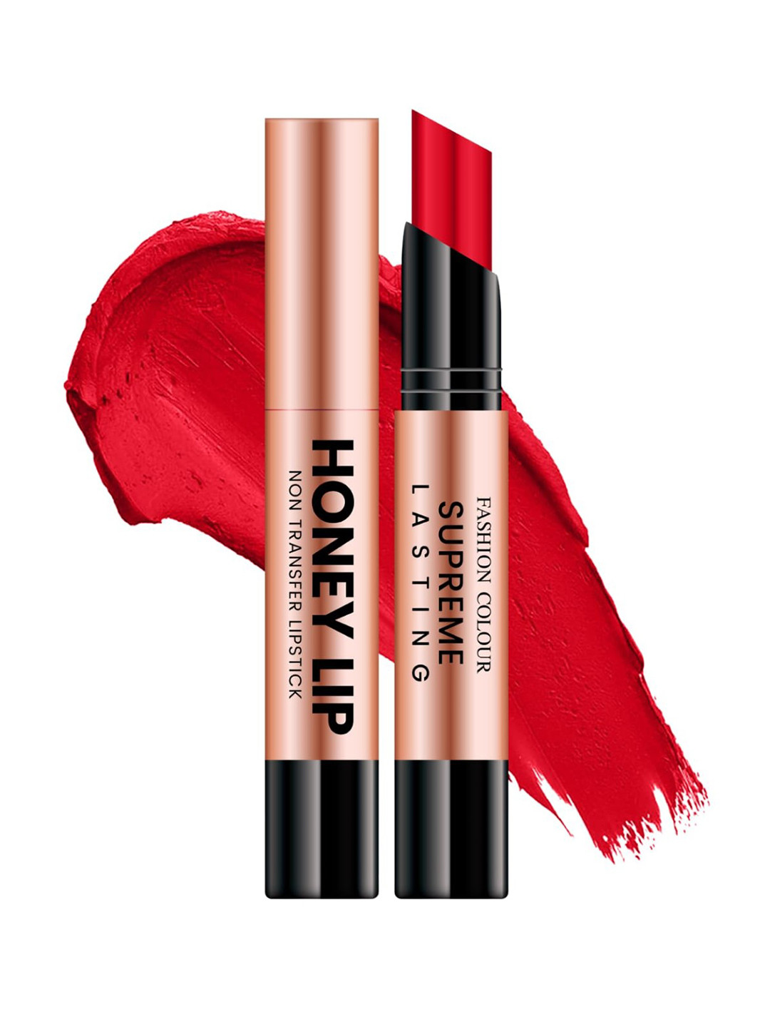 Fashion Colour Honey Lip Non Transfer Matte Bullet Lipstick - 3 g - Dull Red - 304