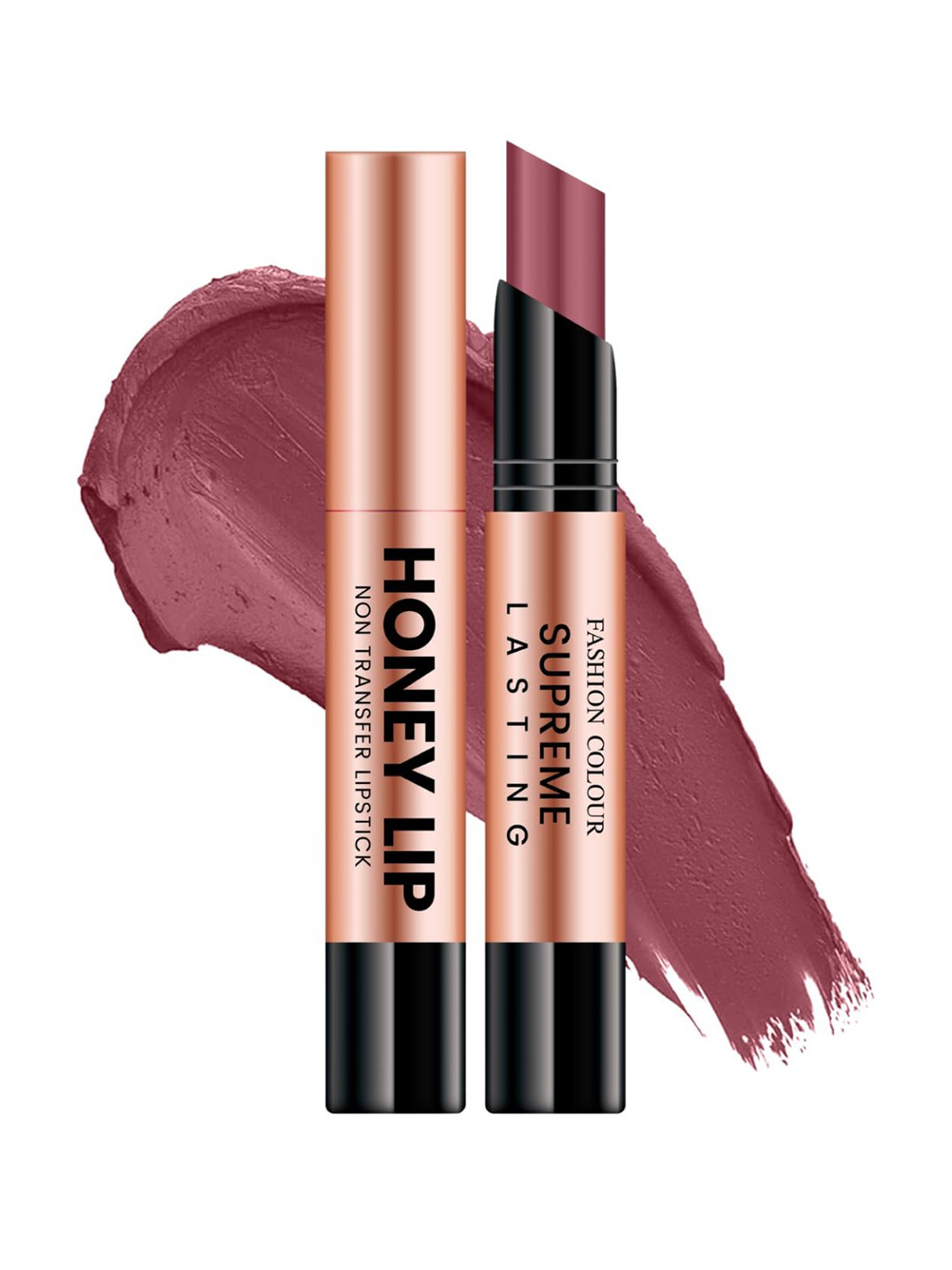 Fashion Colour Honey Lip Non Transfer Matte Bullet Lipstick - 3 g - Deep Jujupe - 317