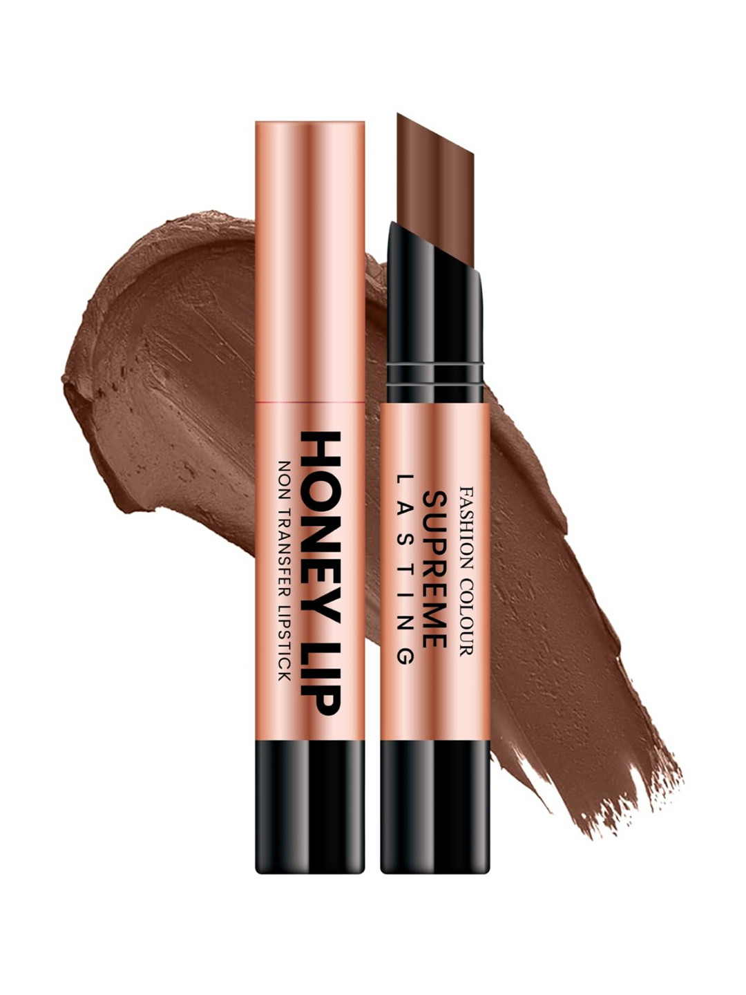 Fashion Colour Honey Lip Non Transfer Matte Bullet Lipstick - 3 g - Mocha - 307