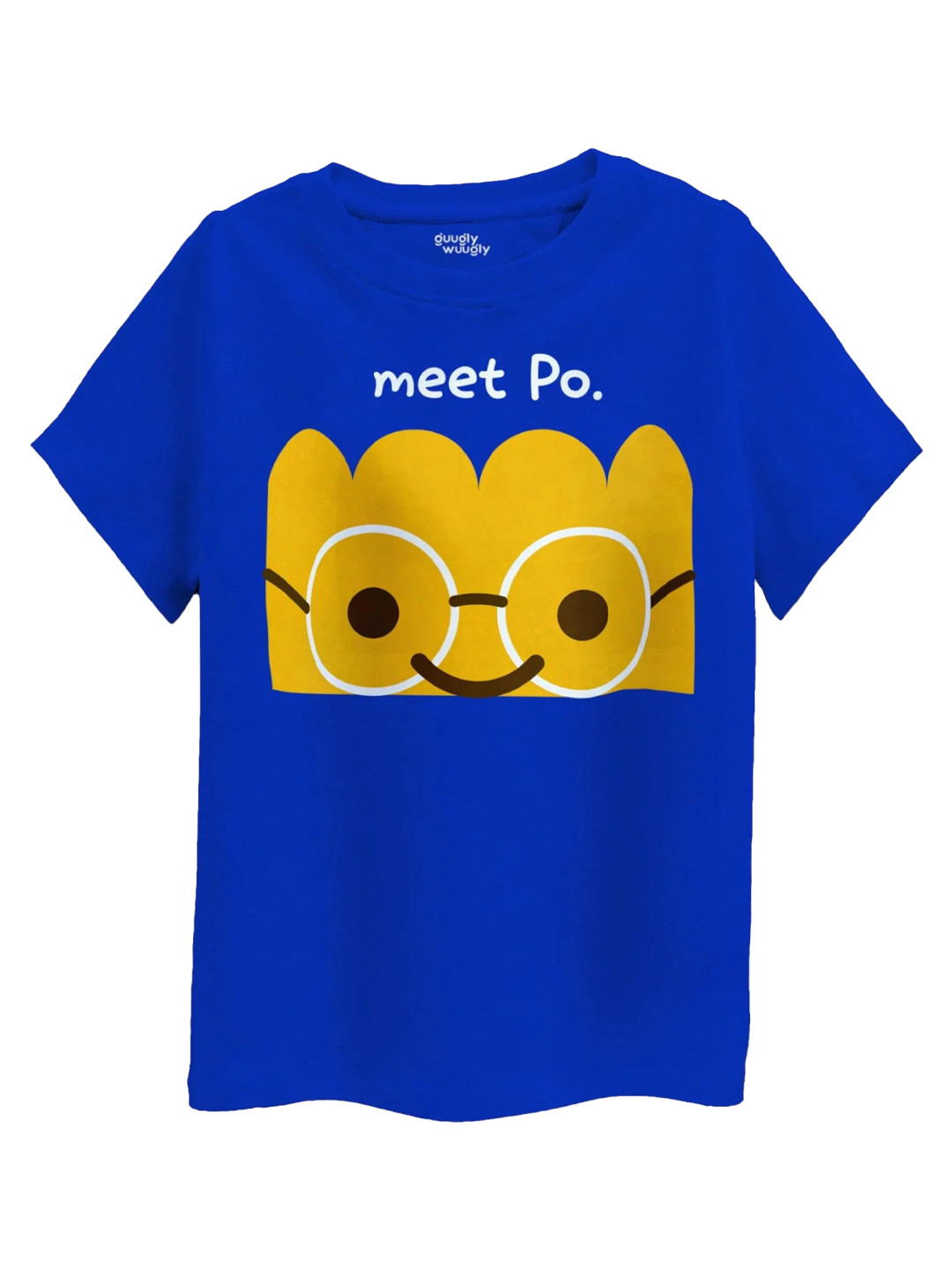 Guugly Wuugly Super Soft Combed Compact Cotton Meet Po. T-shirt
