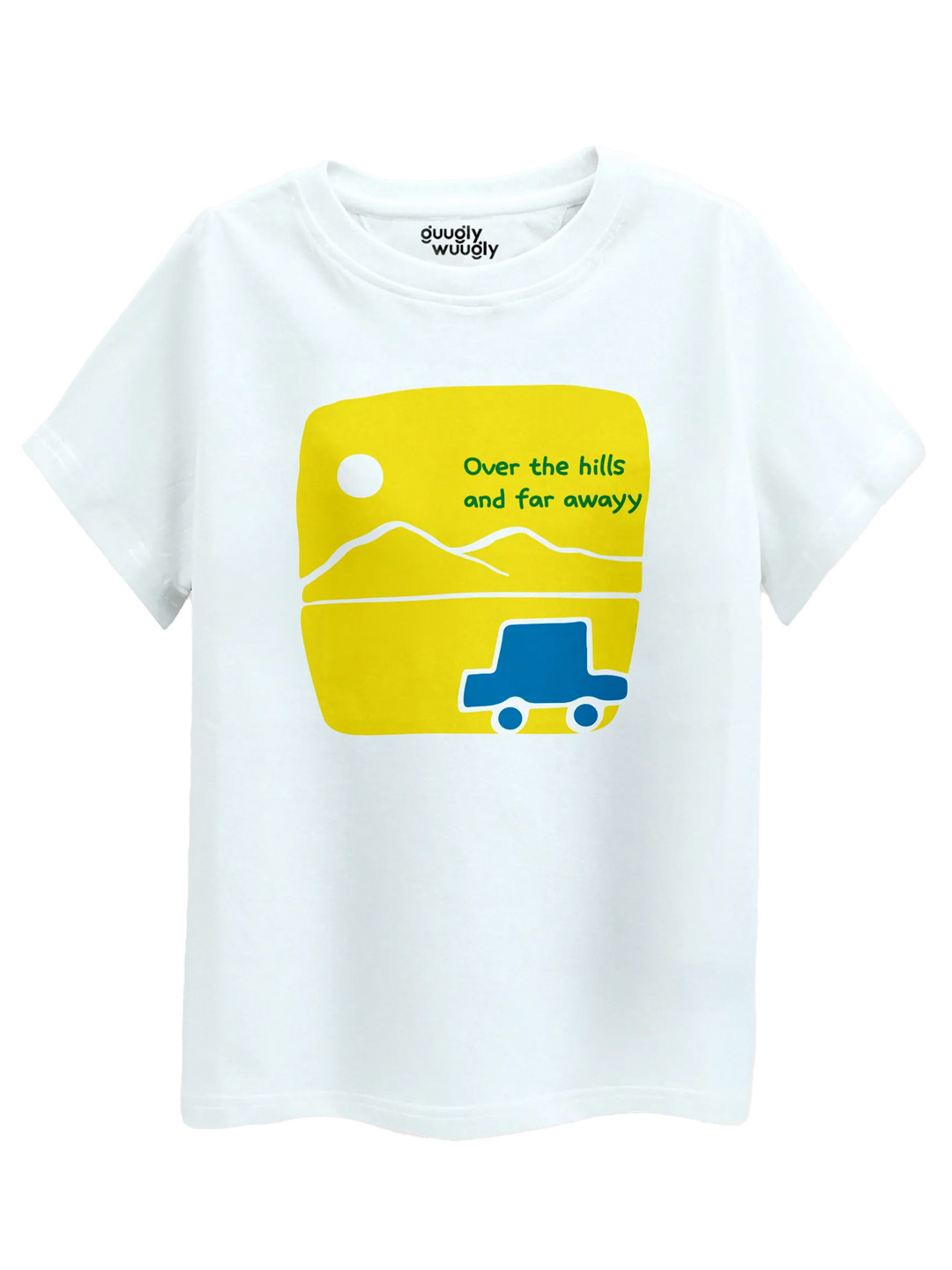 Guugly Wuugly Super Soft Combed Compact Cotton Over the Hill T-shirt