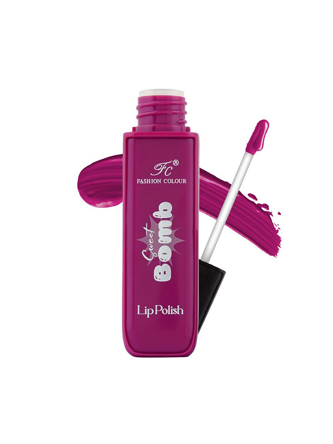 Fashion Colour Sweet Bomb Quick Dry Liquid Lipstick - 4 ml - Lavender - 10
