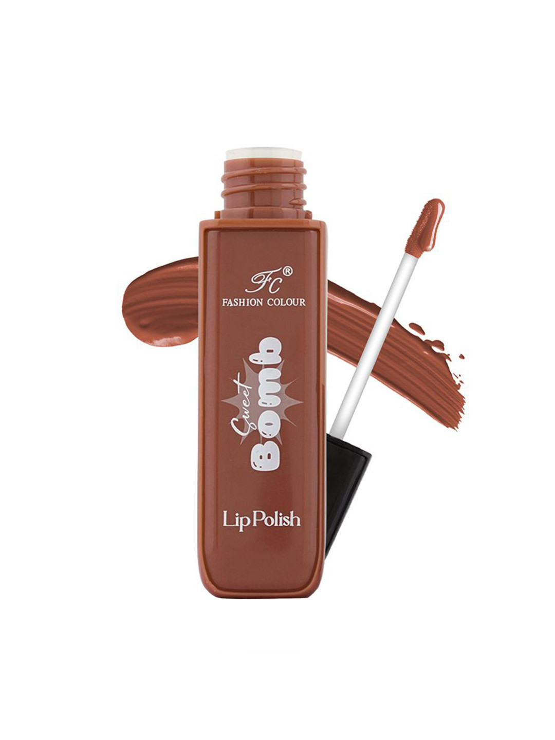 Fashion Colour Sweet Bomb Long Lasting Liquid Lipstick - 4 ml - Disruptive Brown - 03