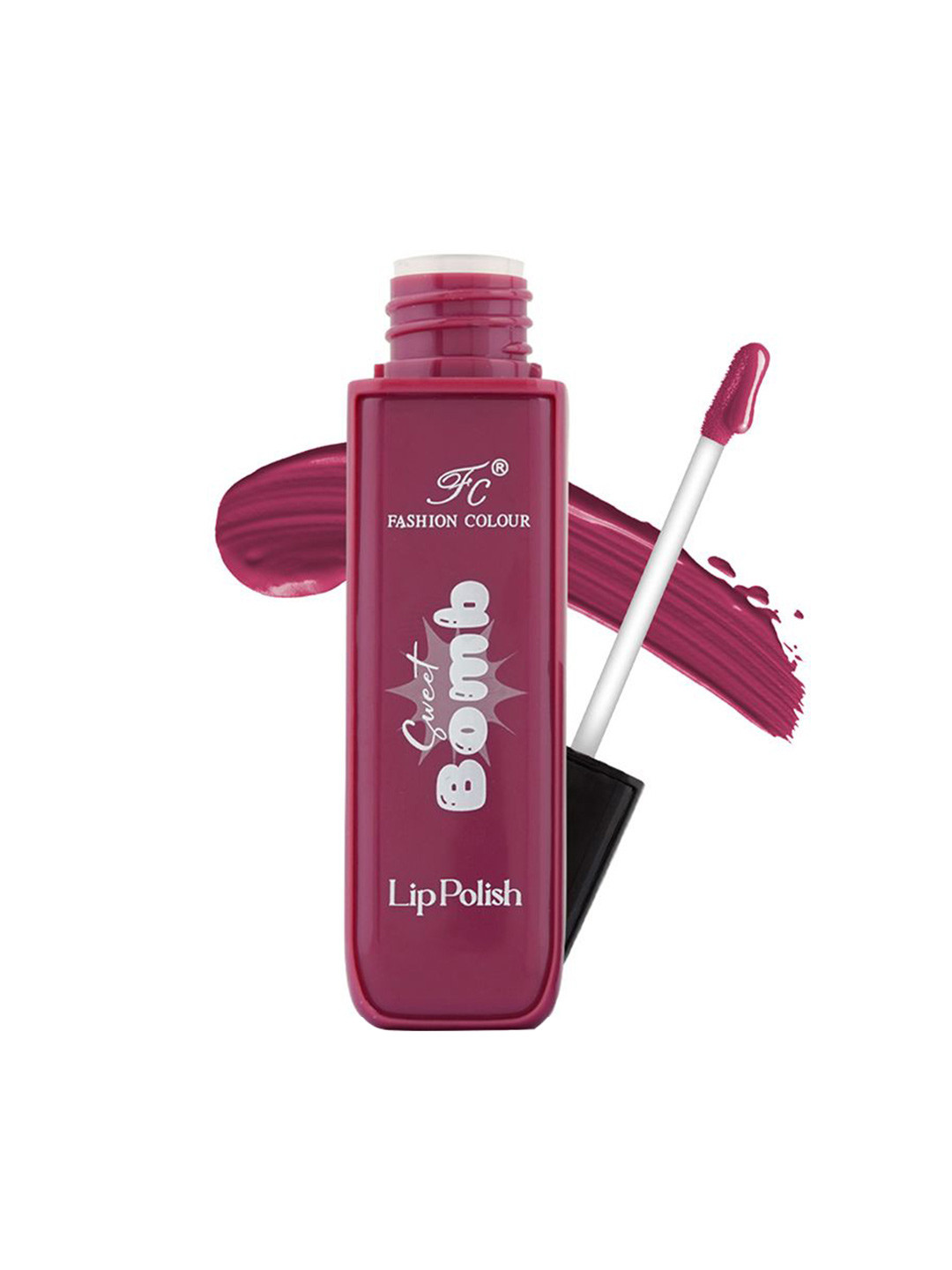 Fashion Colour Sweet Bomb Long Lasting Matte Liquid Lipstick - 4 ml - Fuchsia - 14