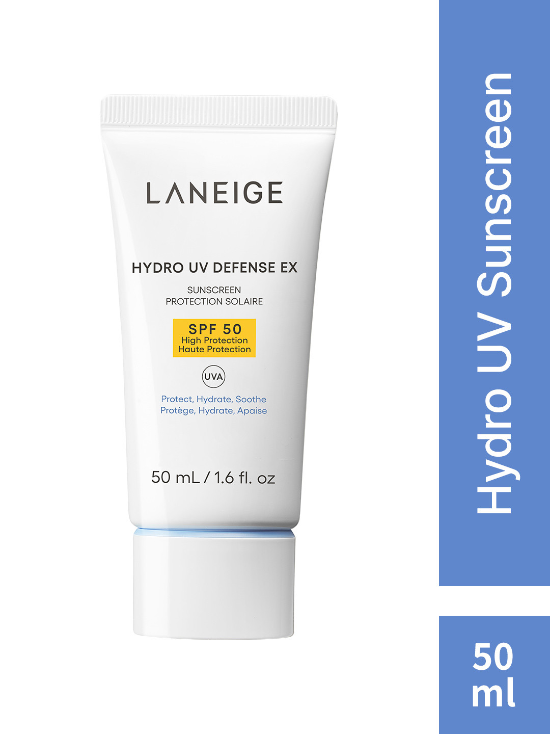 LANEIGE Hydro UV Defense Sunscreen EX Broad Spectrum SPF50+ - 50ml