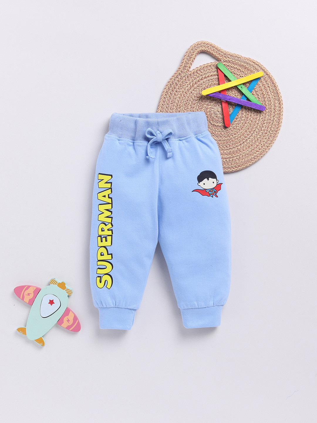 YK X Minute Mirth Infant Boys Pure Cotton Printed Jogger