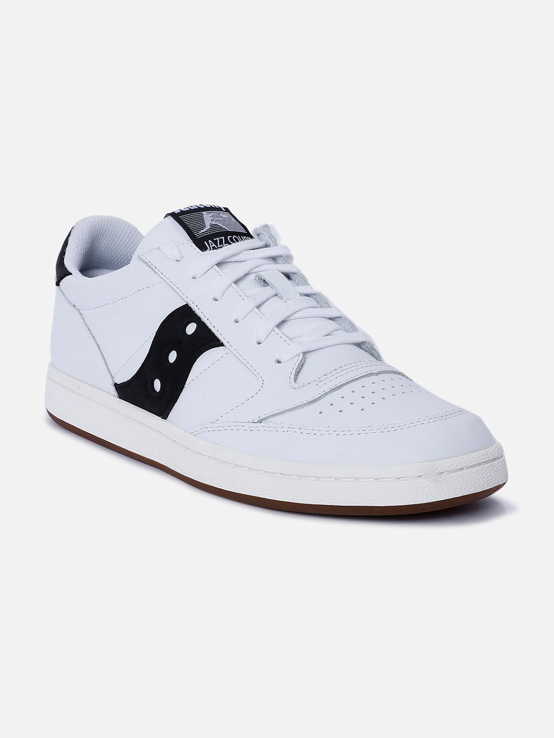 saucony Men Perforated Leather Sneakers
