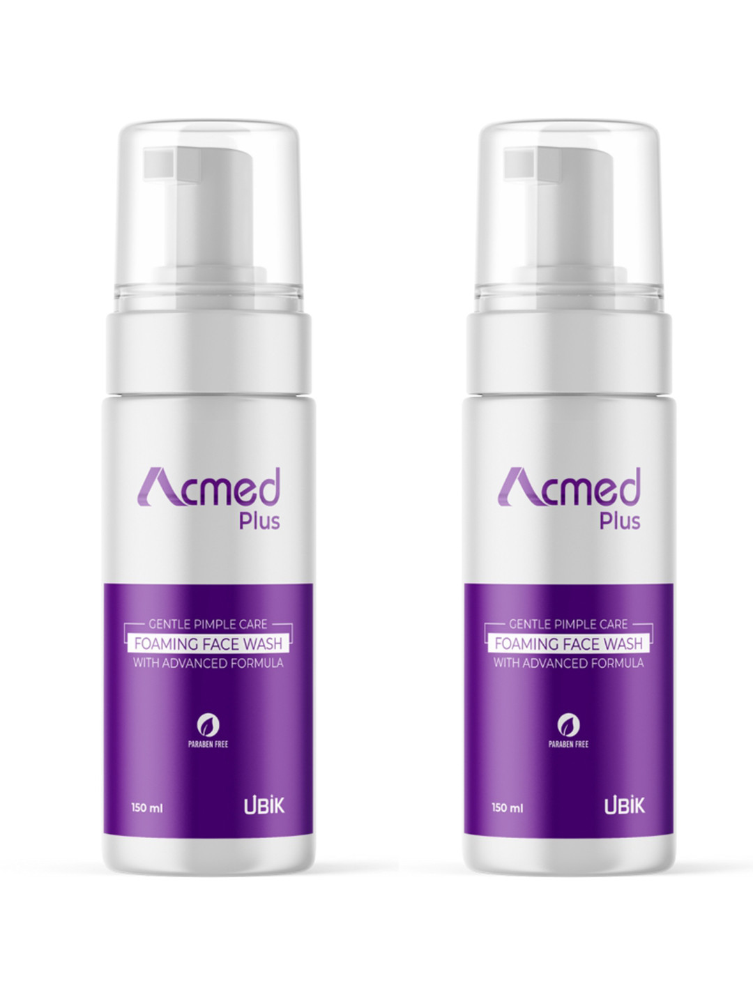 Acmed Set Of 2 Plus Foaming Face Wash - 150 ml