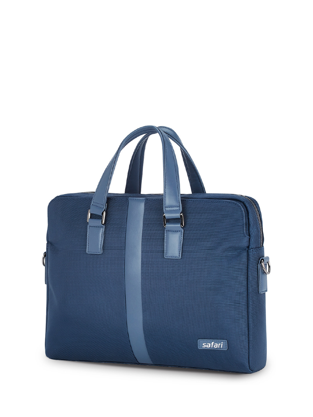 Safari Select Classic Blue with Adjustable and Detachable Straps Laptop Messenger Bag