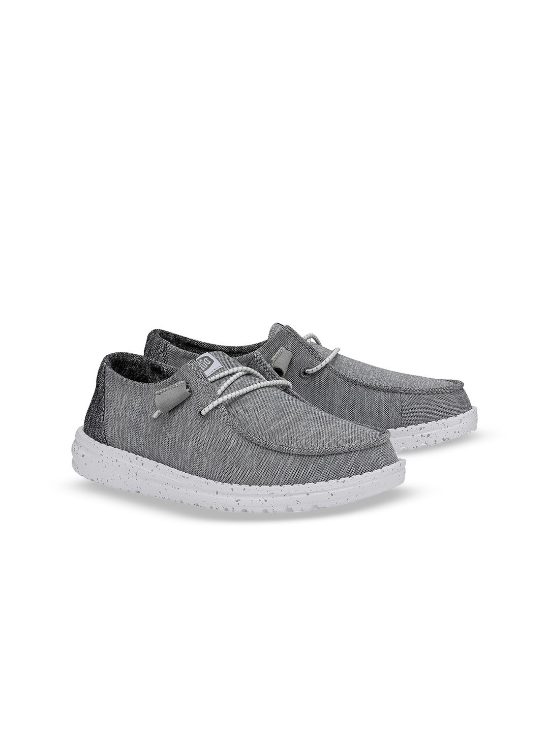 HEYDUDE Women Wendy Sport Woven Design Slip-on Stretch-Lace Sneakers
