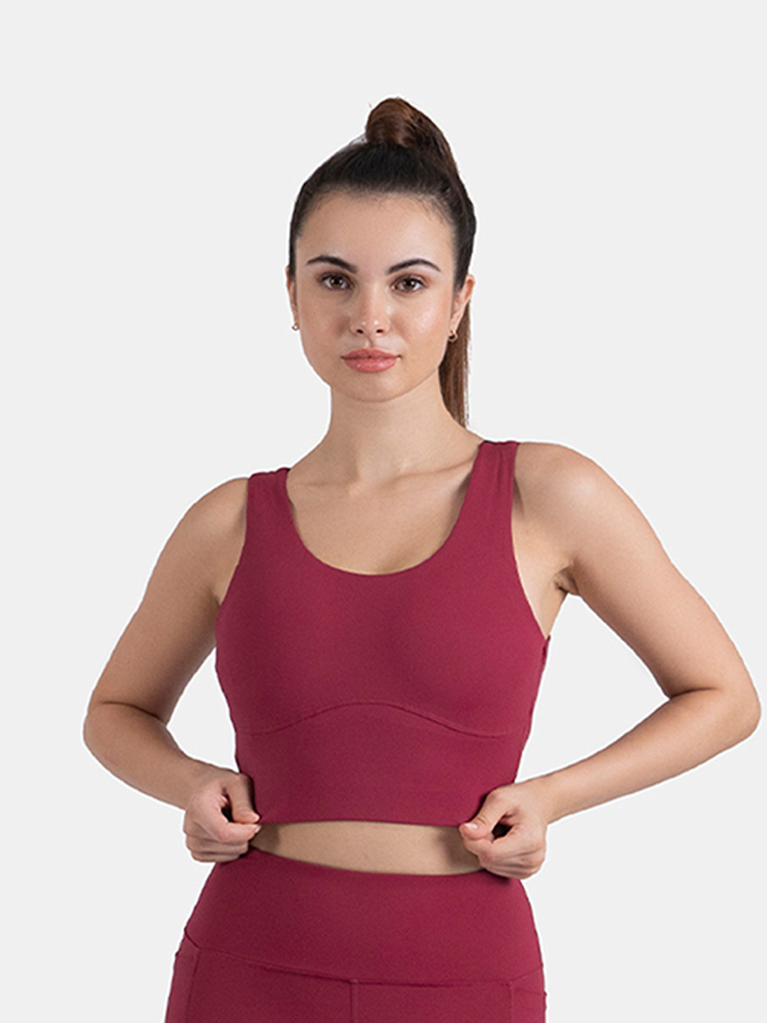 STRCH Removable Padding Full Coverage Workout Bra