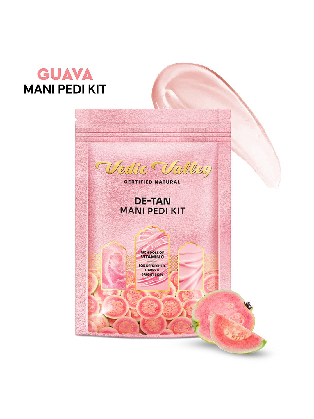 Vedic Valley 5 Step Guava & Almond Manicure Pedicure Kit - 75 g