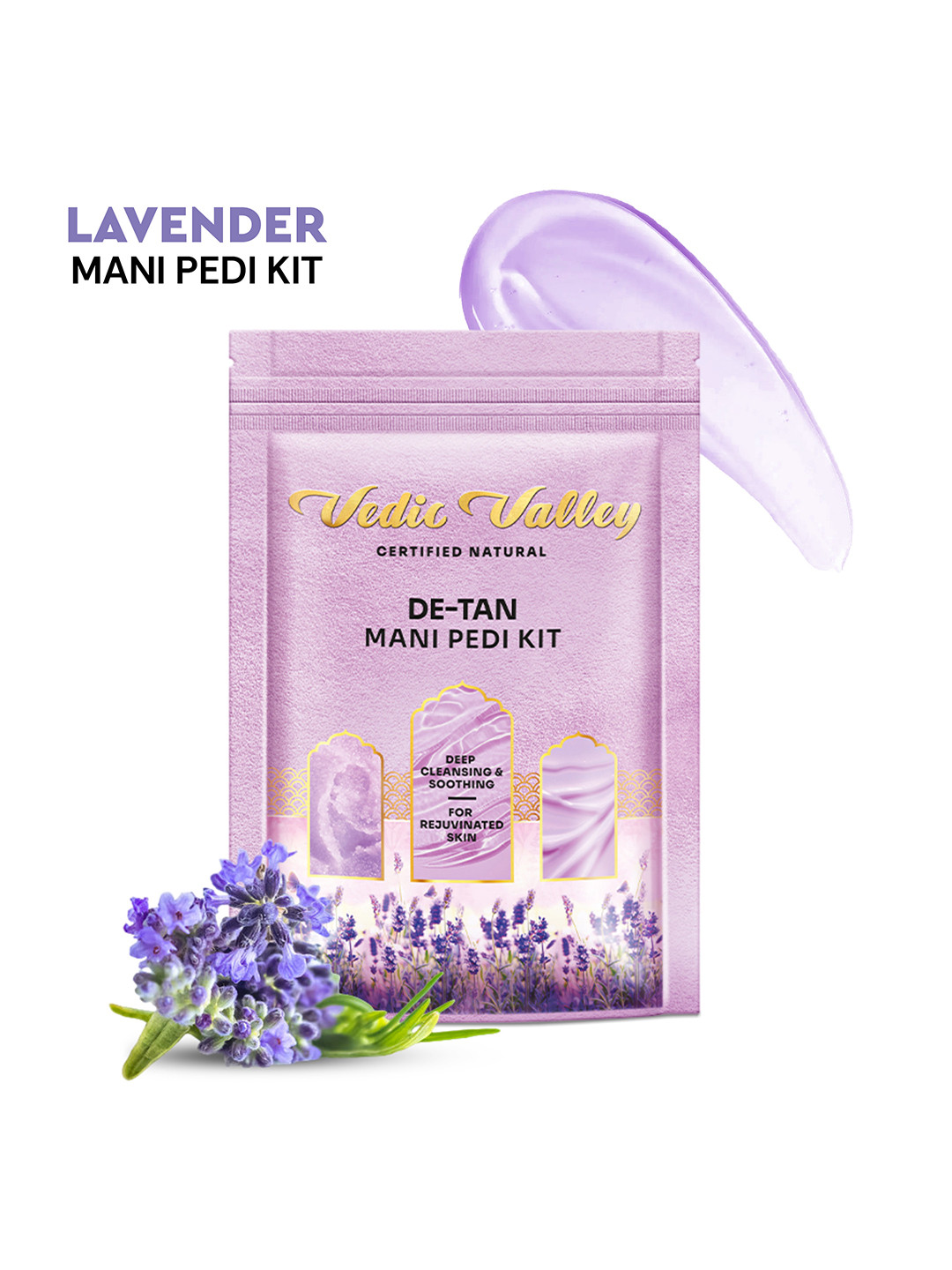 Vedic Valley 5 Step Lavender Manicure Pedicure Kit