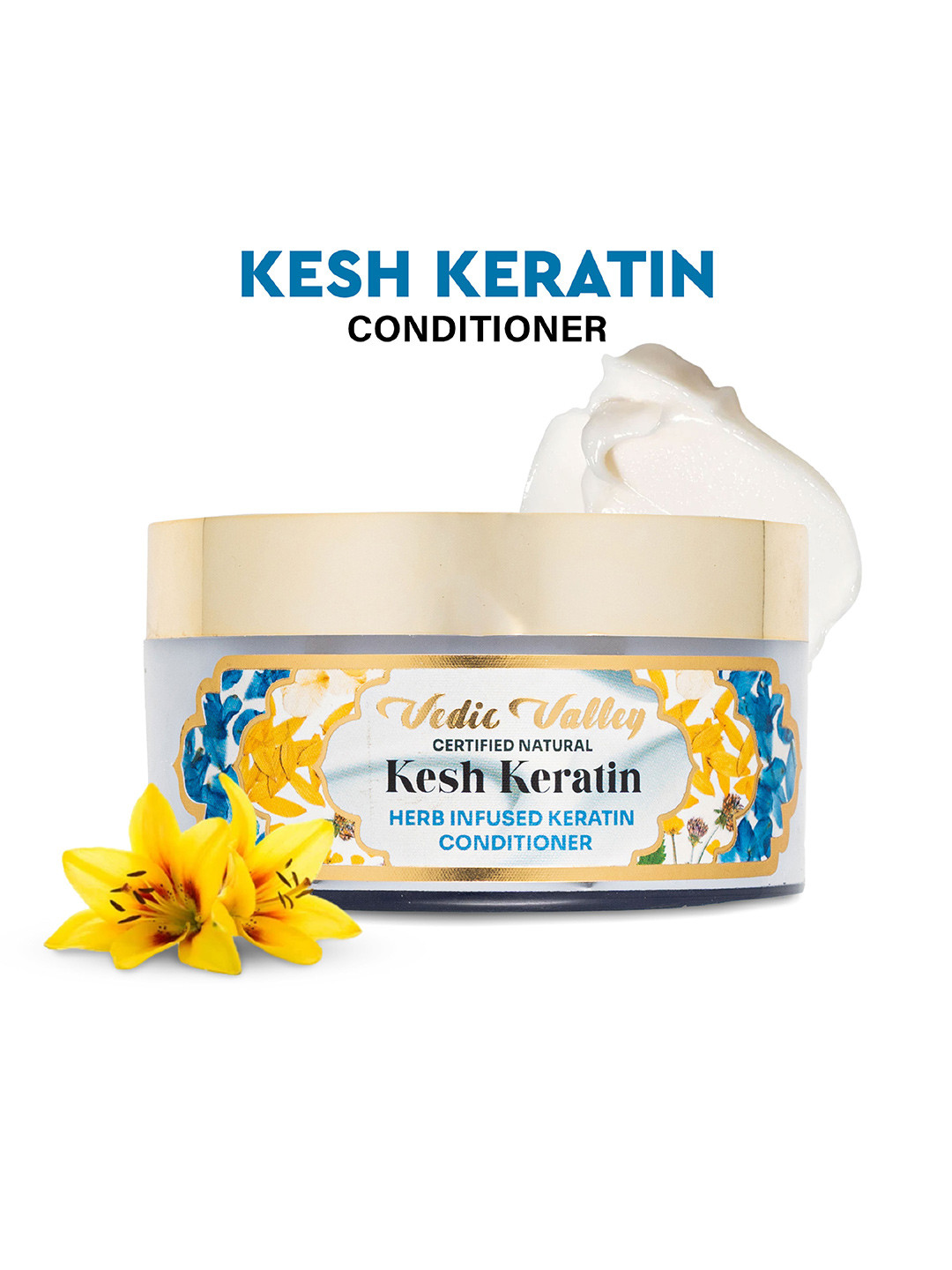 Vedic Valley Herbal Kesh Keratin Conditioner - 250 g