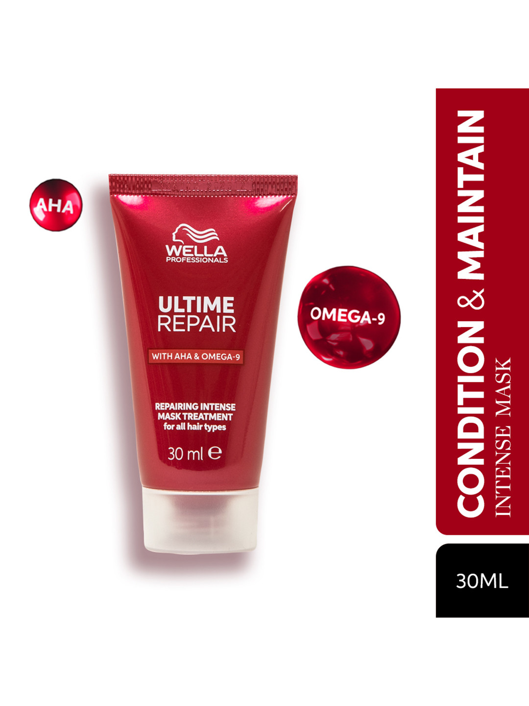 WELLA PROFESSIONALS Ultime Repair Intense Mask Mini with AHA & Omega-9 - 30ml