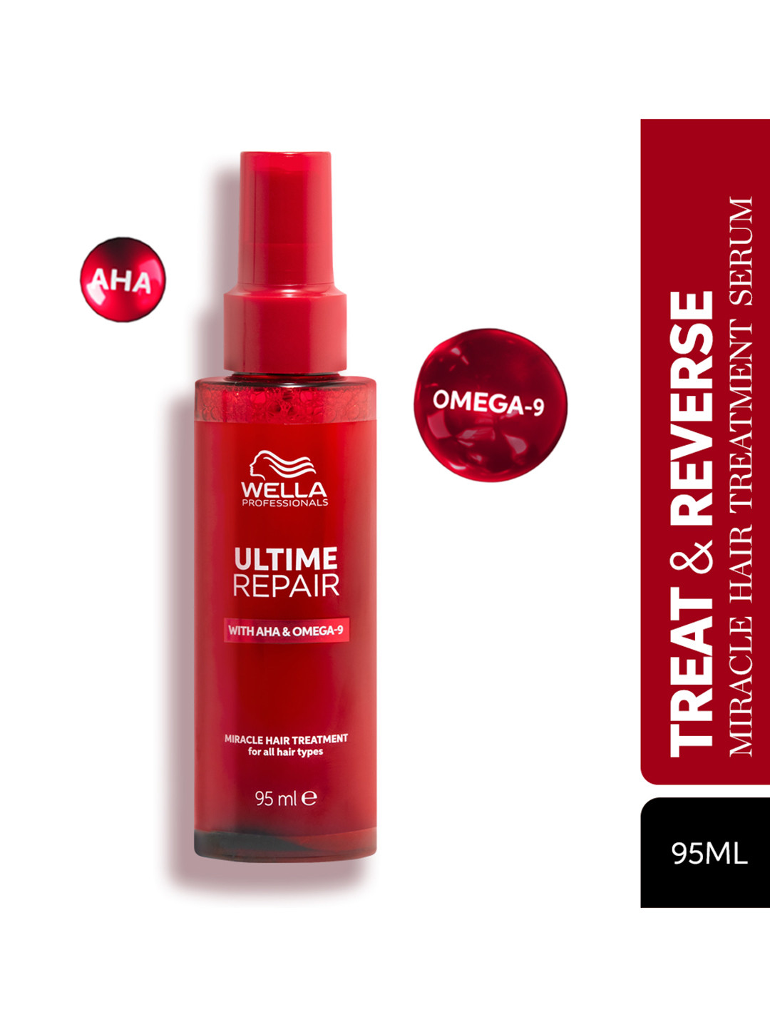 WELLA PROFESSIONALS Ultime Repair Miracle Hair Treatment with AHA & Omega-9 - 95ml