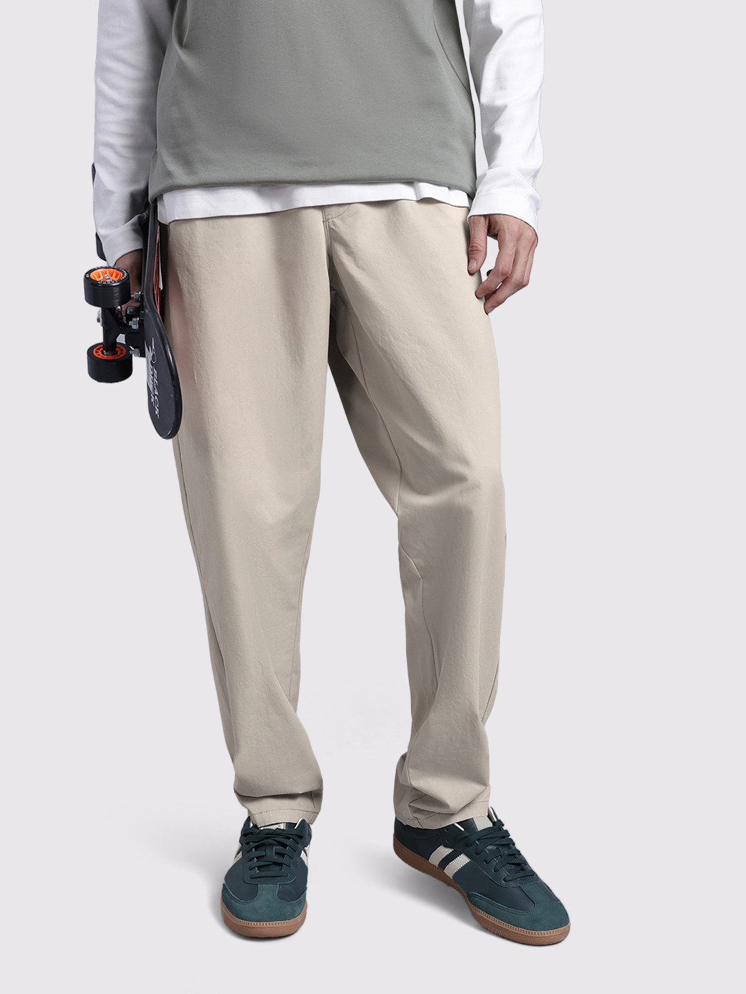 The Roadster Life Co. Men Relaxed Fit Trousers