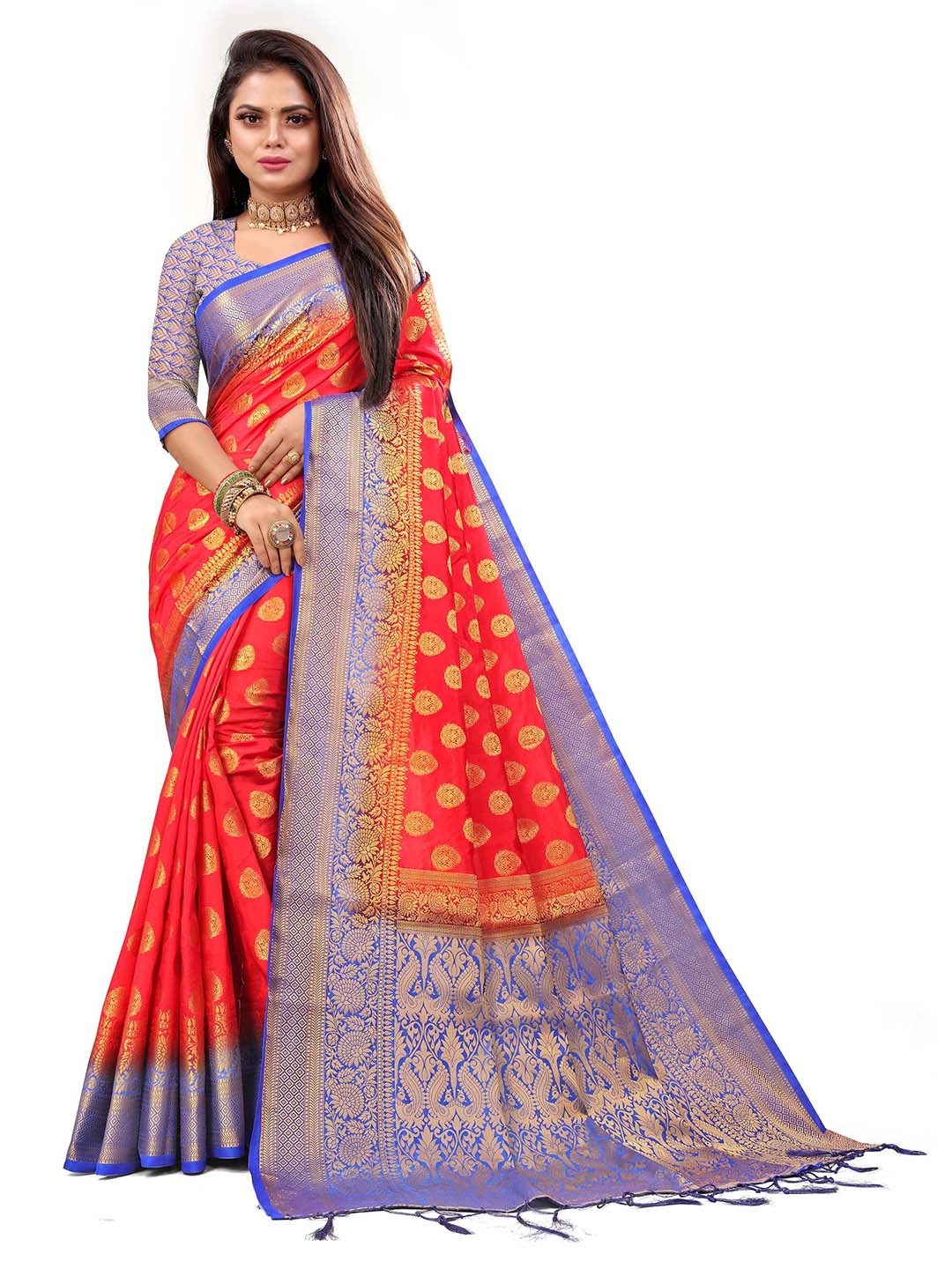 ANISSA SAREE Woven Design Zari Designer Paithani Saree