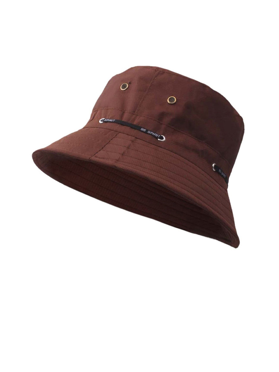 Infispace Women Brown Solid Bucket Hat