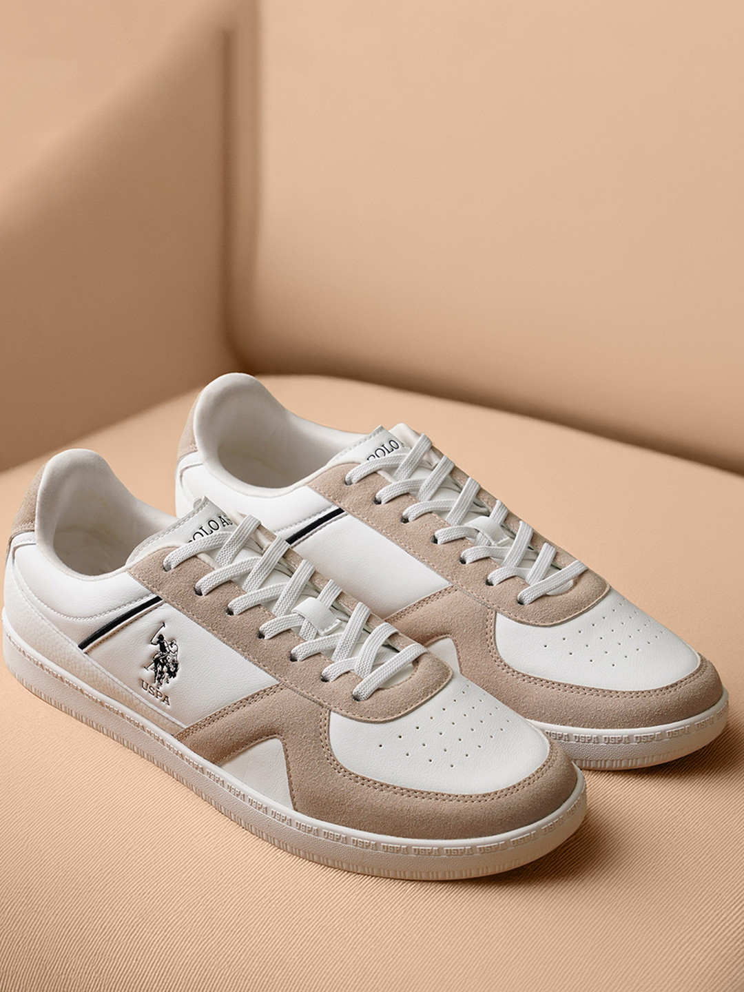 U.S. Polo Assn. JORGE Men Retro Soccer Sneakers