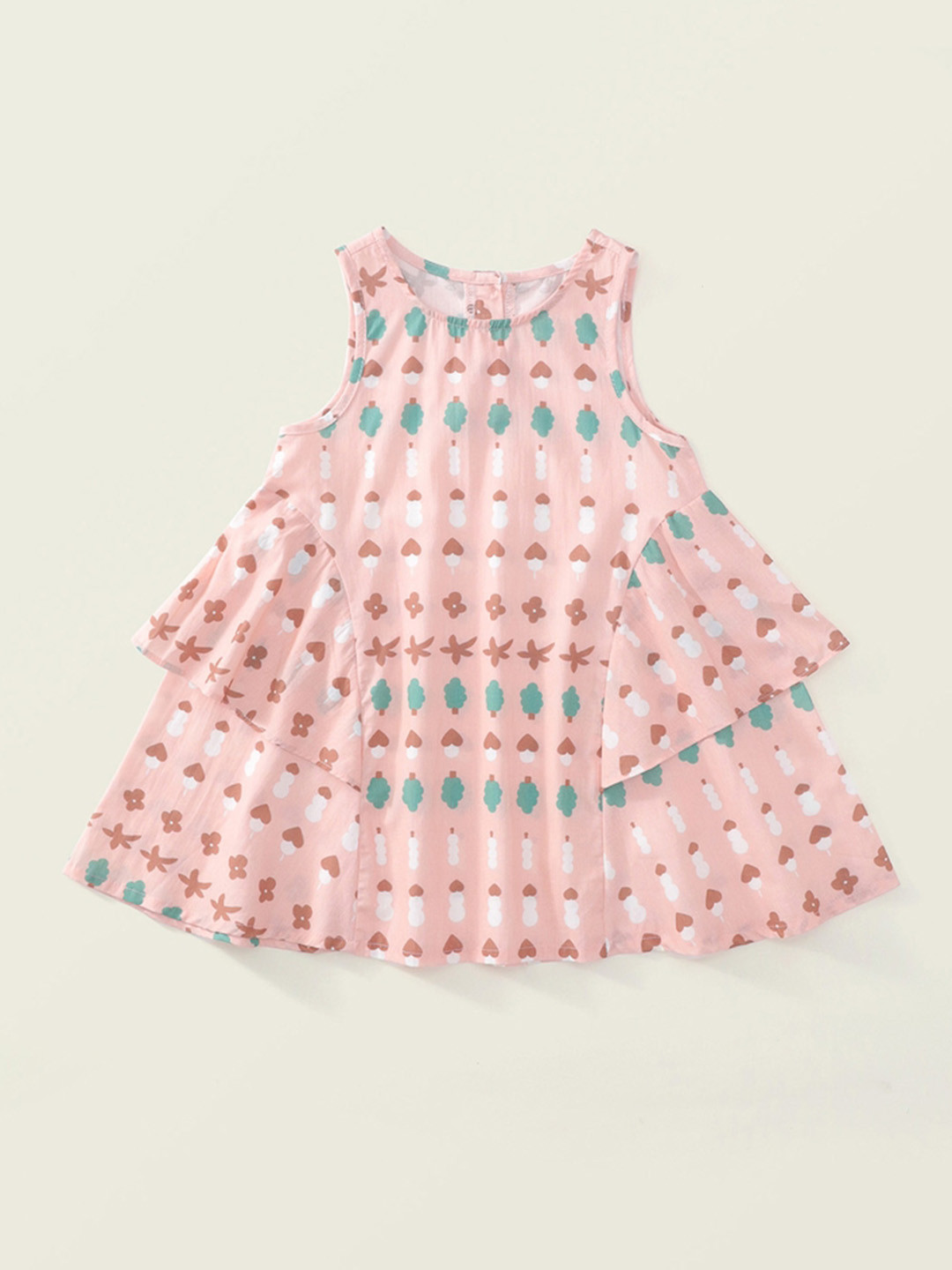 LULU & SKY Print A-Line Dress
