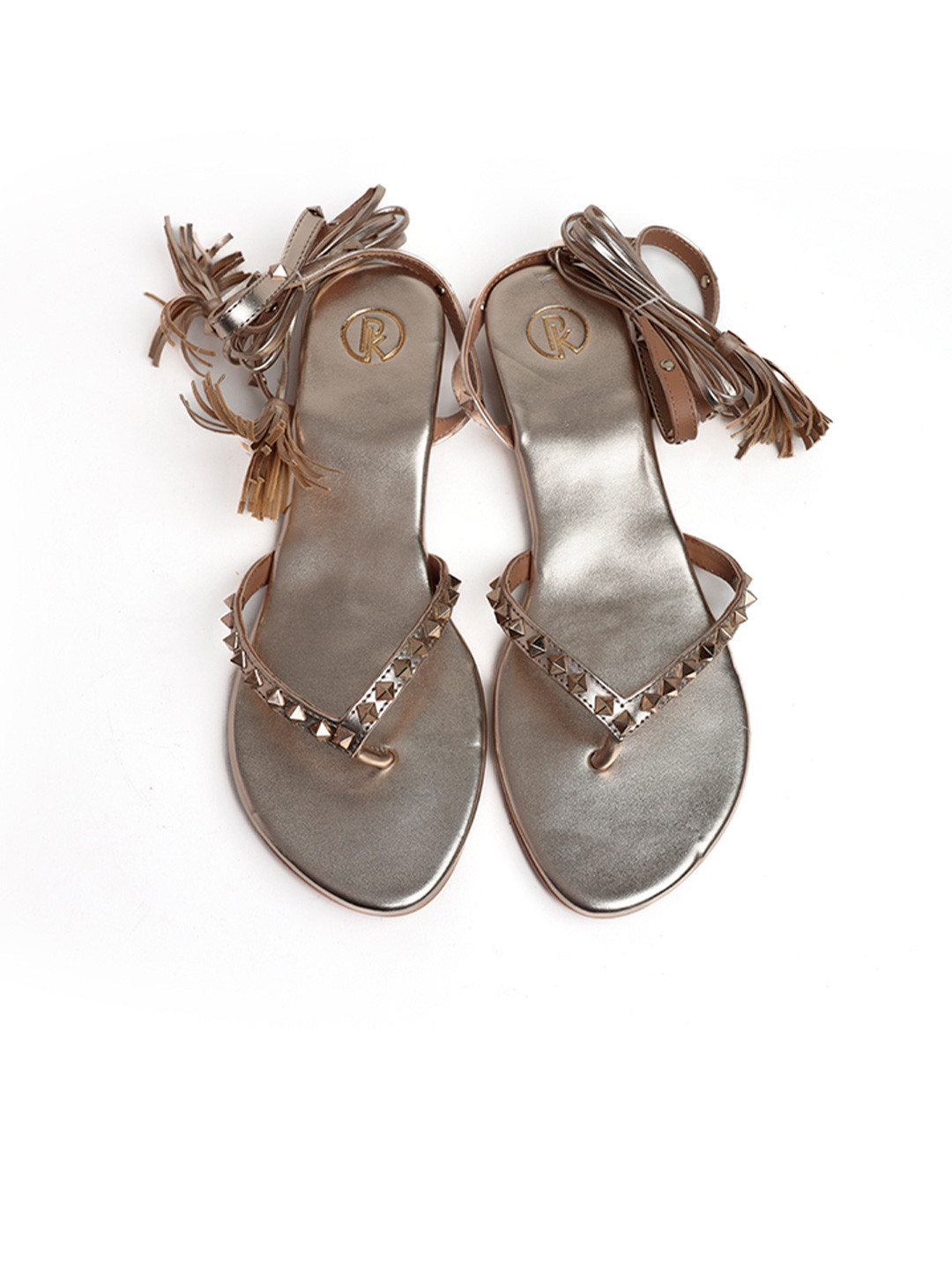 Preet Kaur Women Printed Open Toe Flats