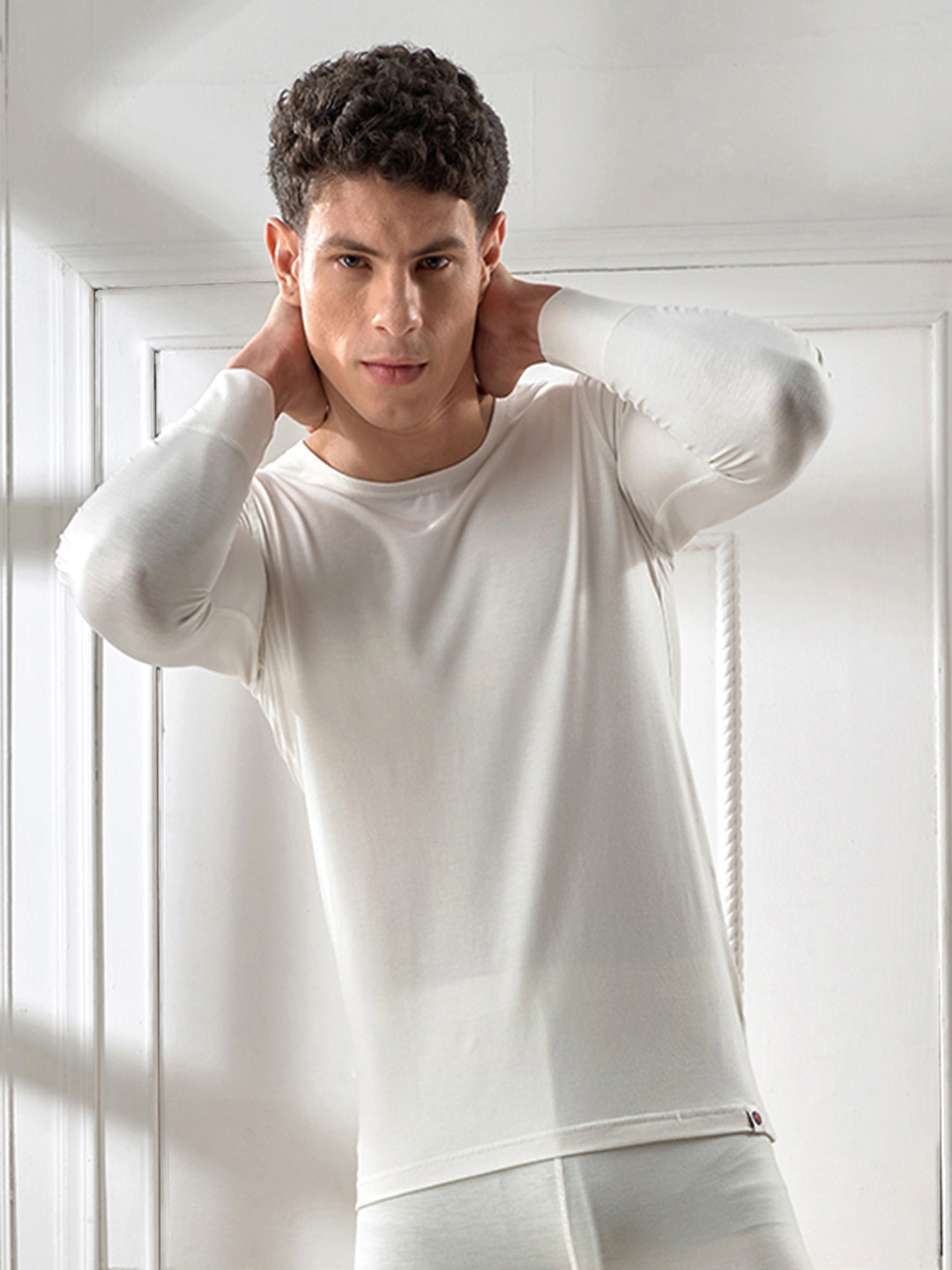 INFERNO Men Multifiber Layer Long-Sleeves Thermal Vest