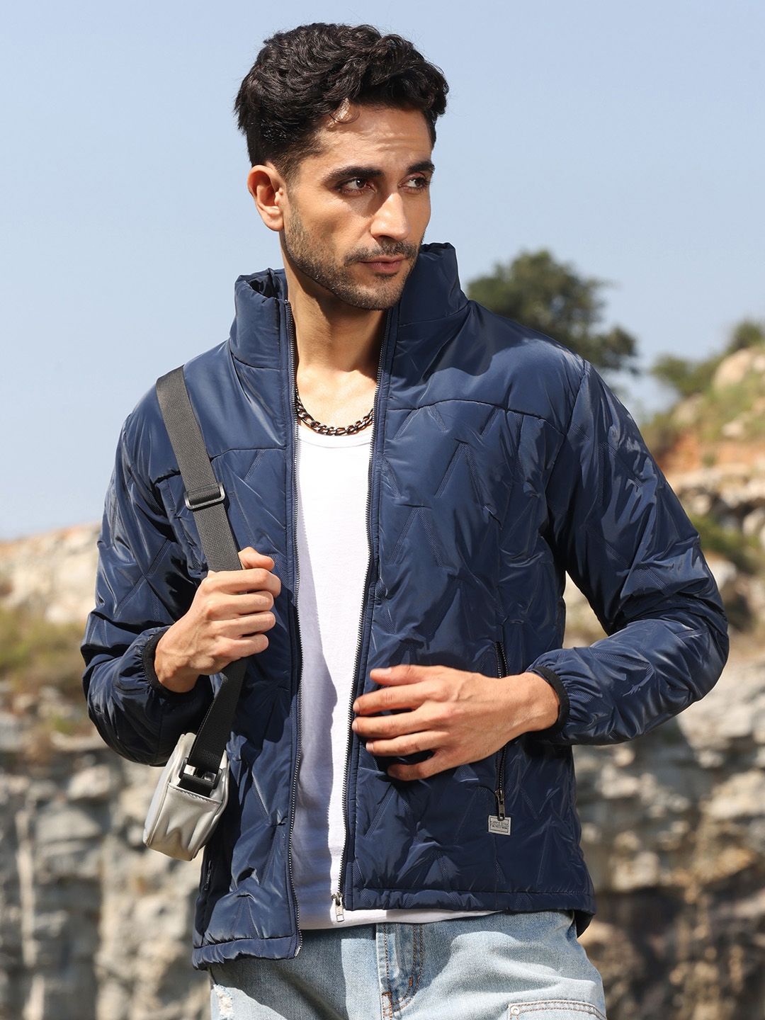 Mens lightweight biker jacket cheap