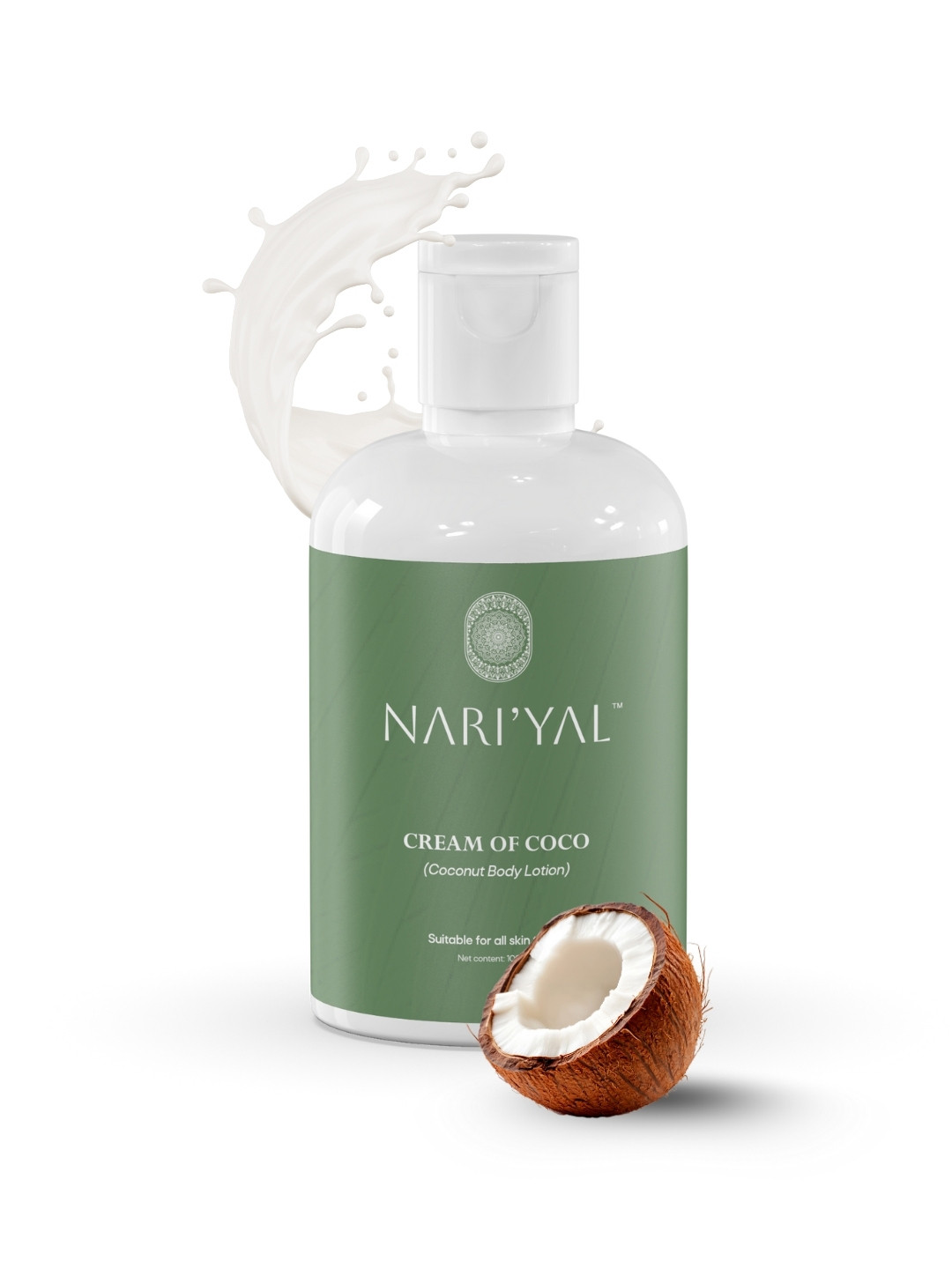 NARIYAL Cream Of Coco Body Lotion Infused with Coconut Oil- 100ml