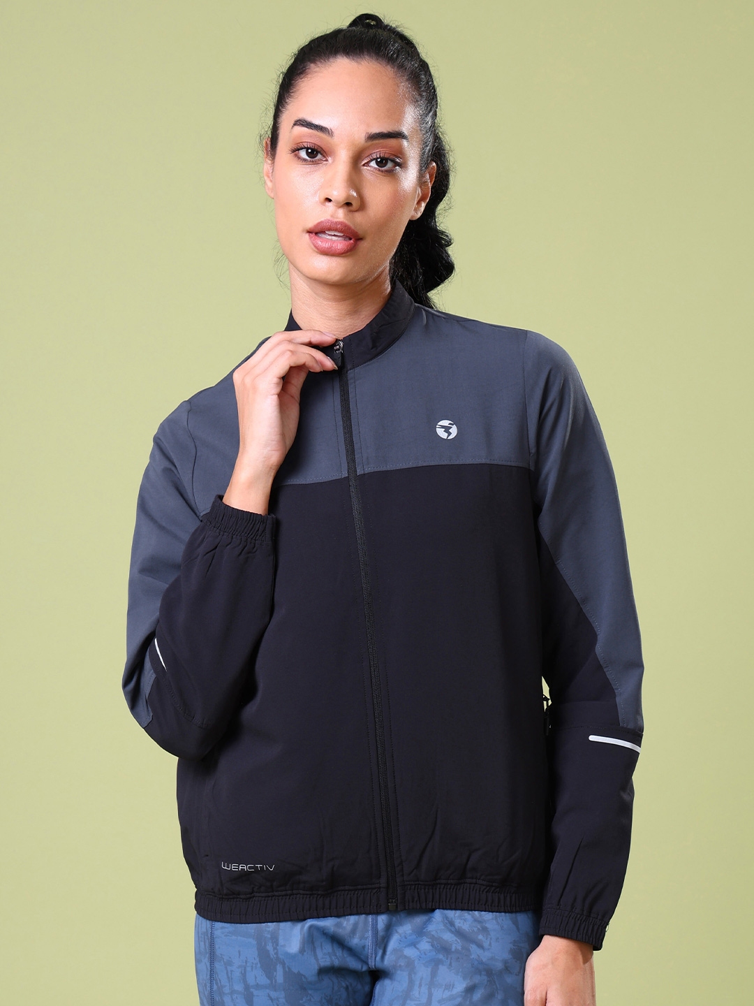 Buy Technosport Women Colourblocked Rapid Dry Sports Jacket with Technolite Jackets for Women 31102821 Myntra