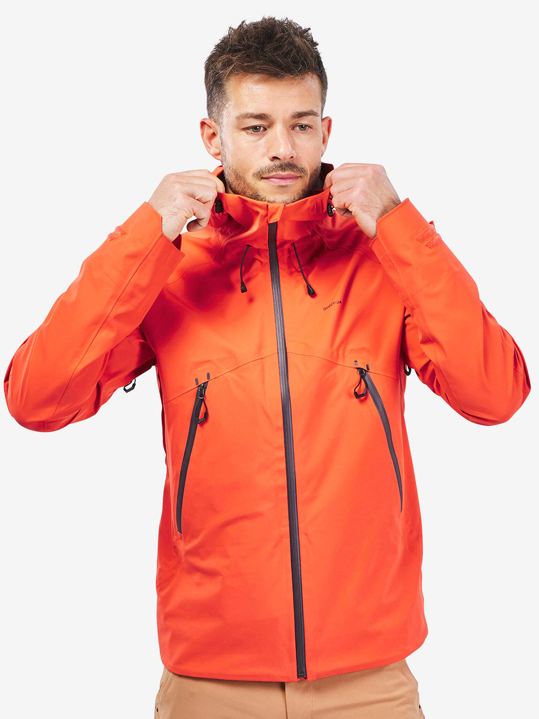 Decathlon QUECHUA Men Lightweight Waterproof Rain Jacket